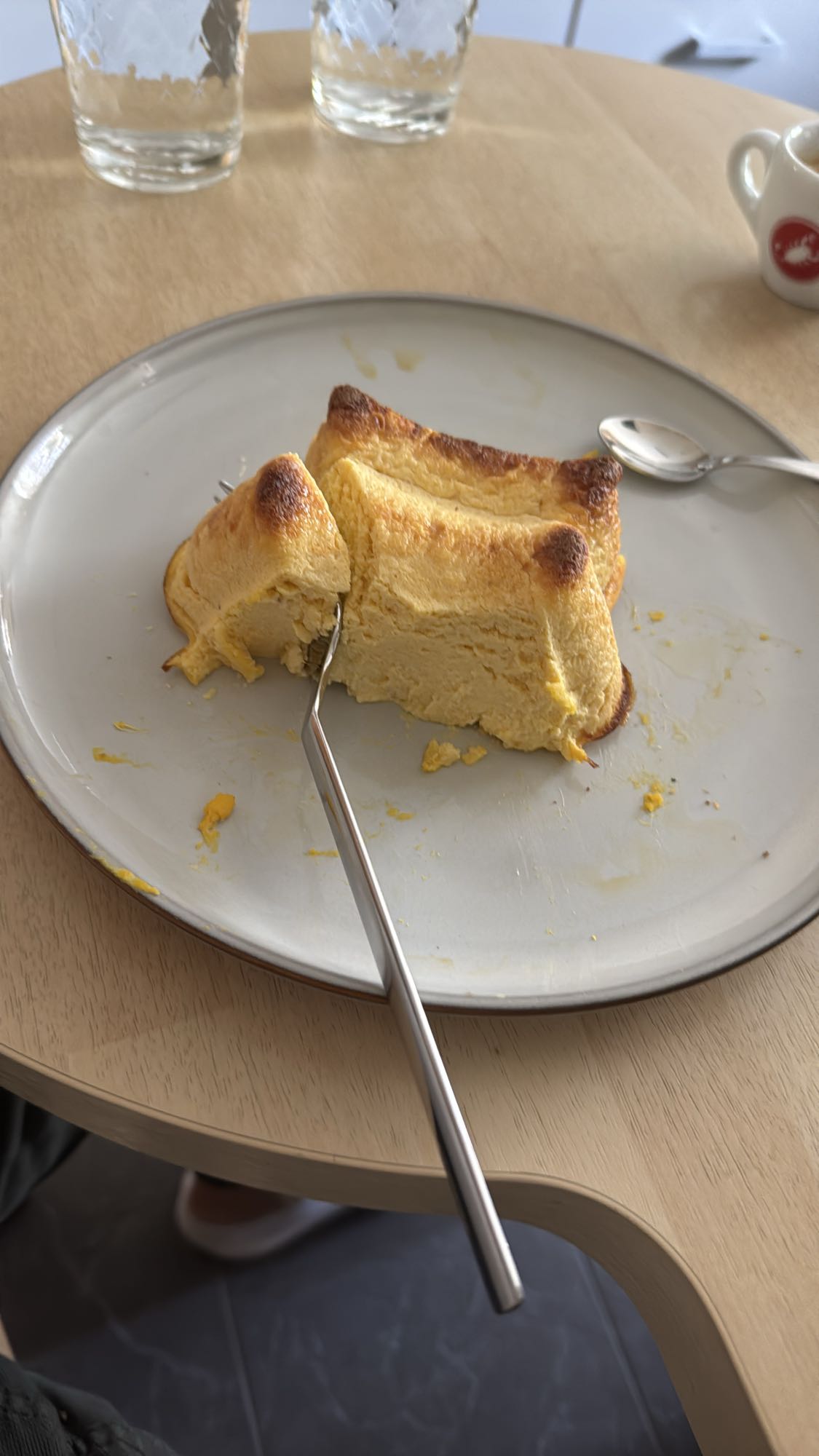 Ungesüßter Käsekuchen