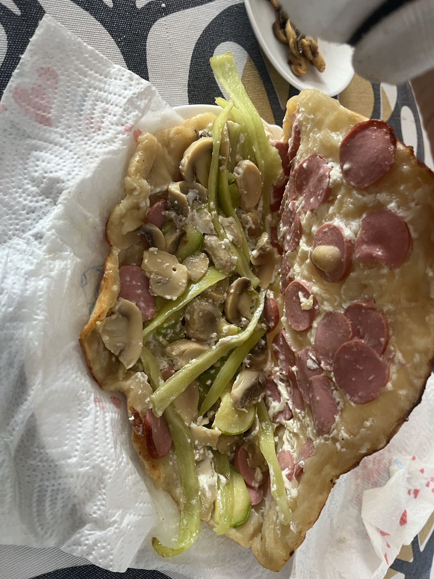 Veggie Sausage Flatbread