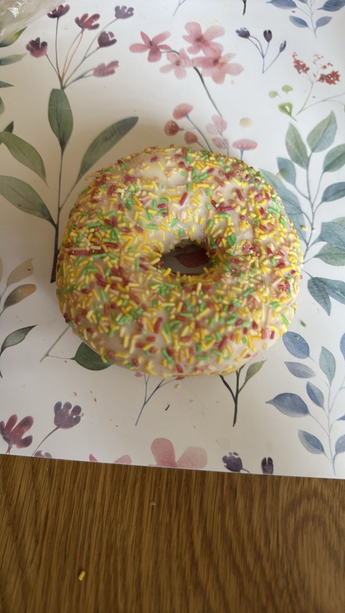 пончик с глазурью