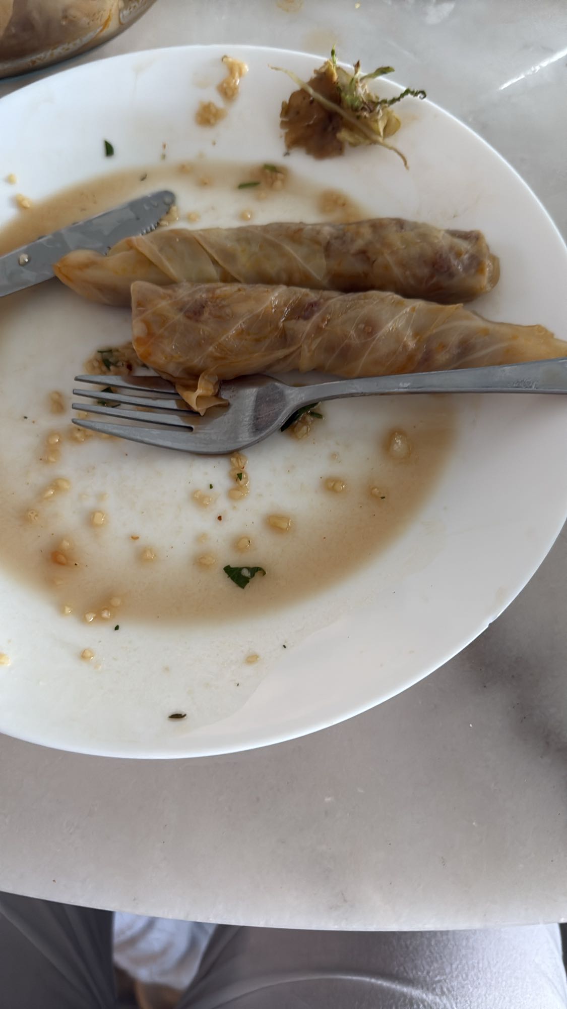 Kåldolmar med risfyllning