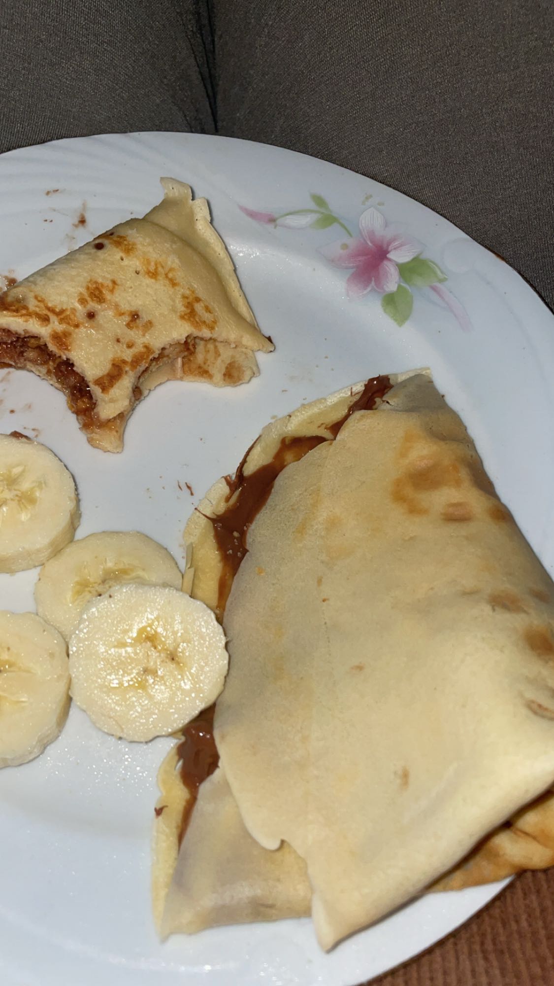 Banana Nutella Crepes