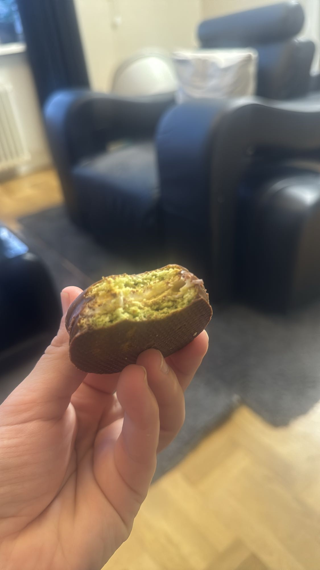 Chokladöverdraget kaka