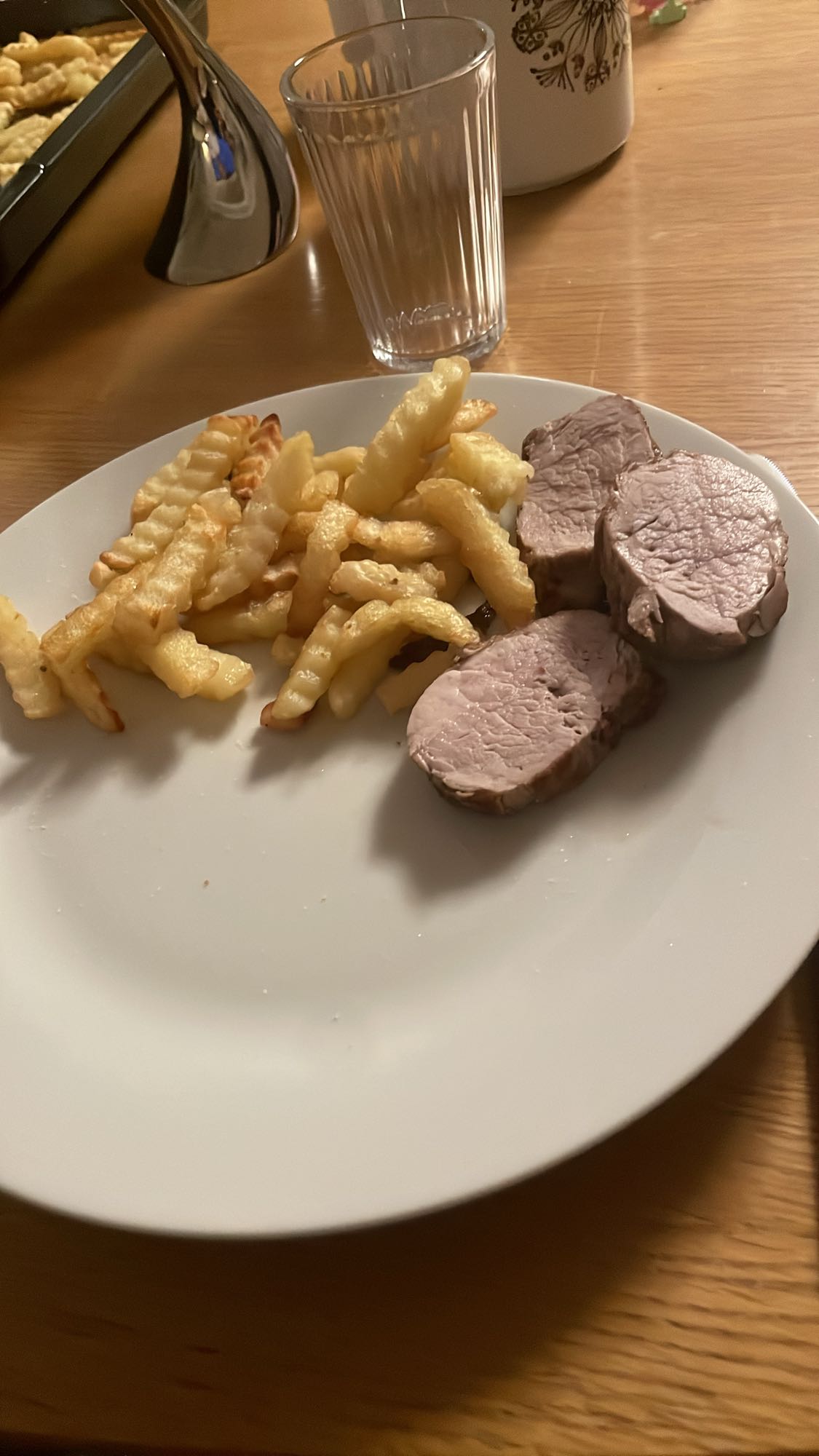 Fläskfilé med pommes