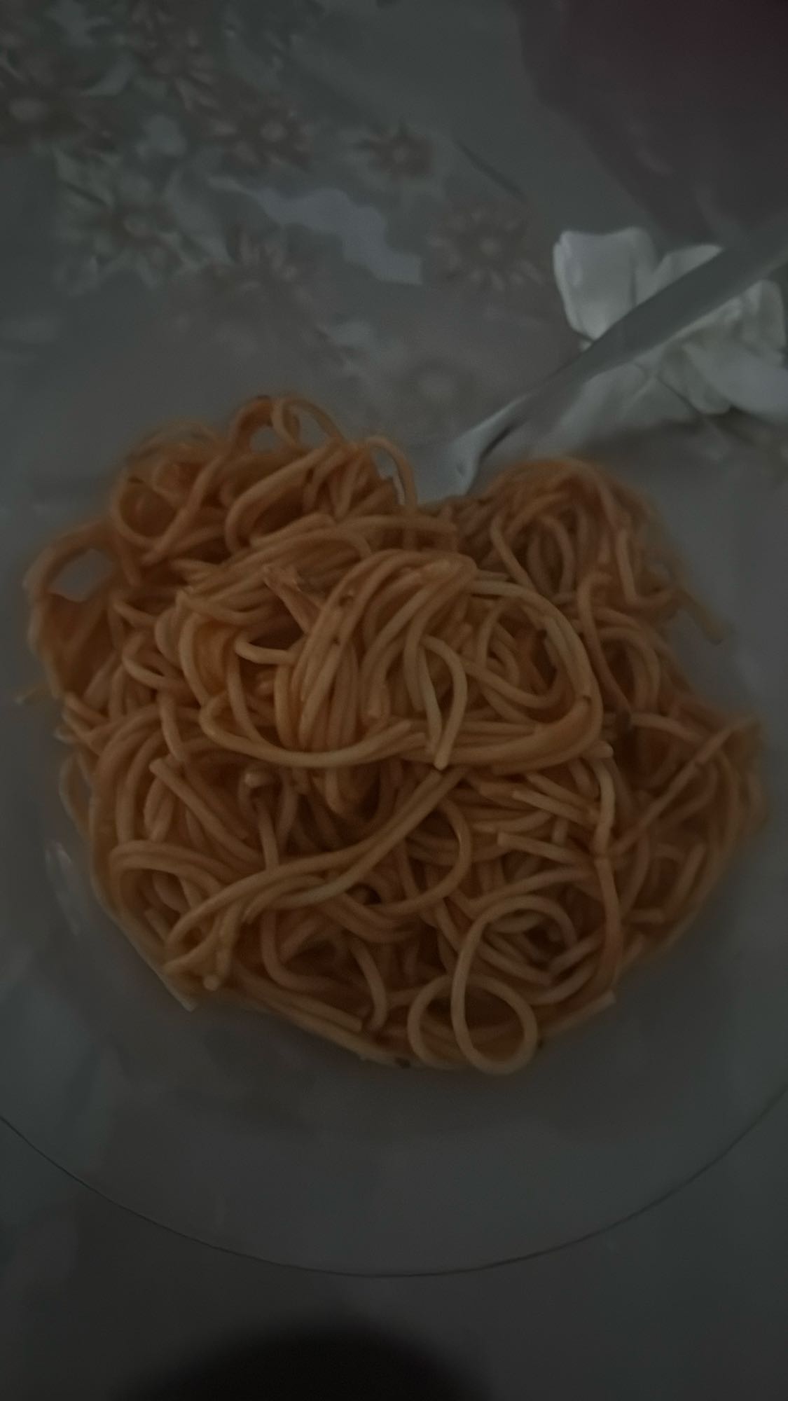 espaguetis con salsa