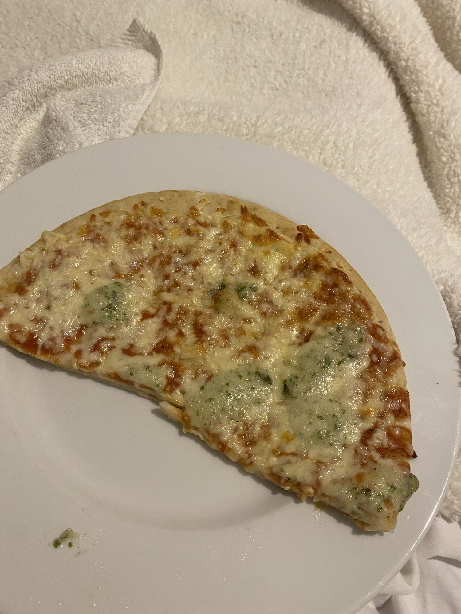 Rebanada de pizza queso