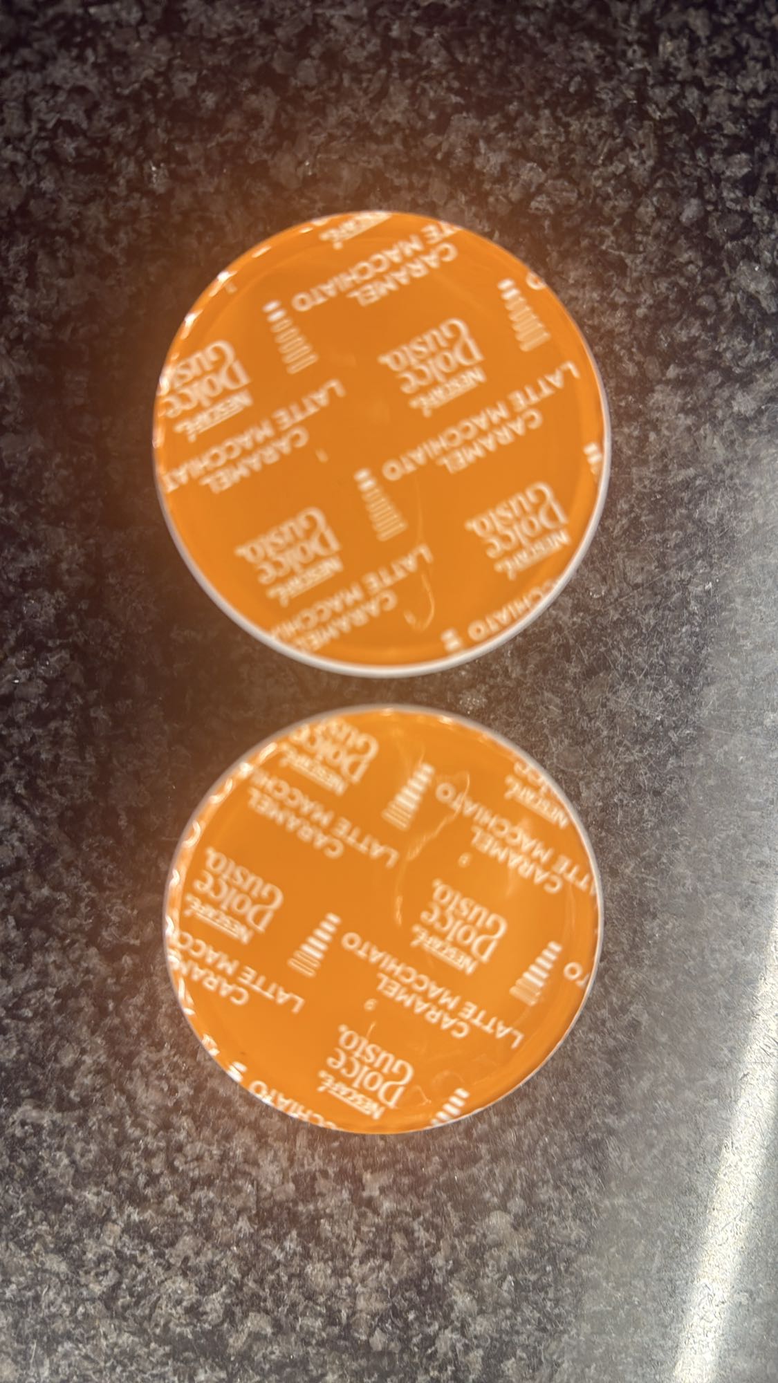 Caramel latte macchiato