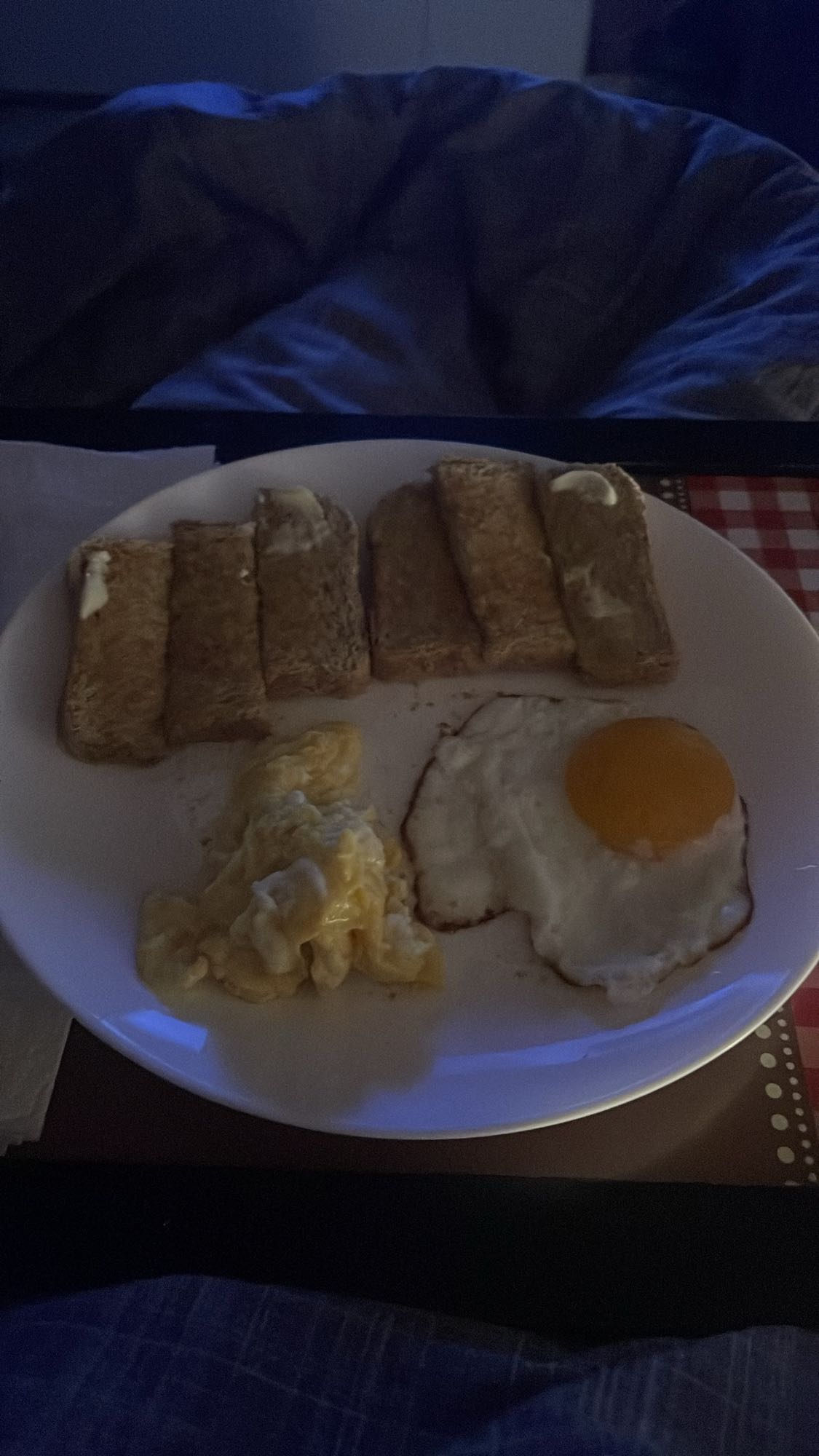 Toast and Eggs Breakfast