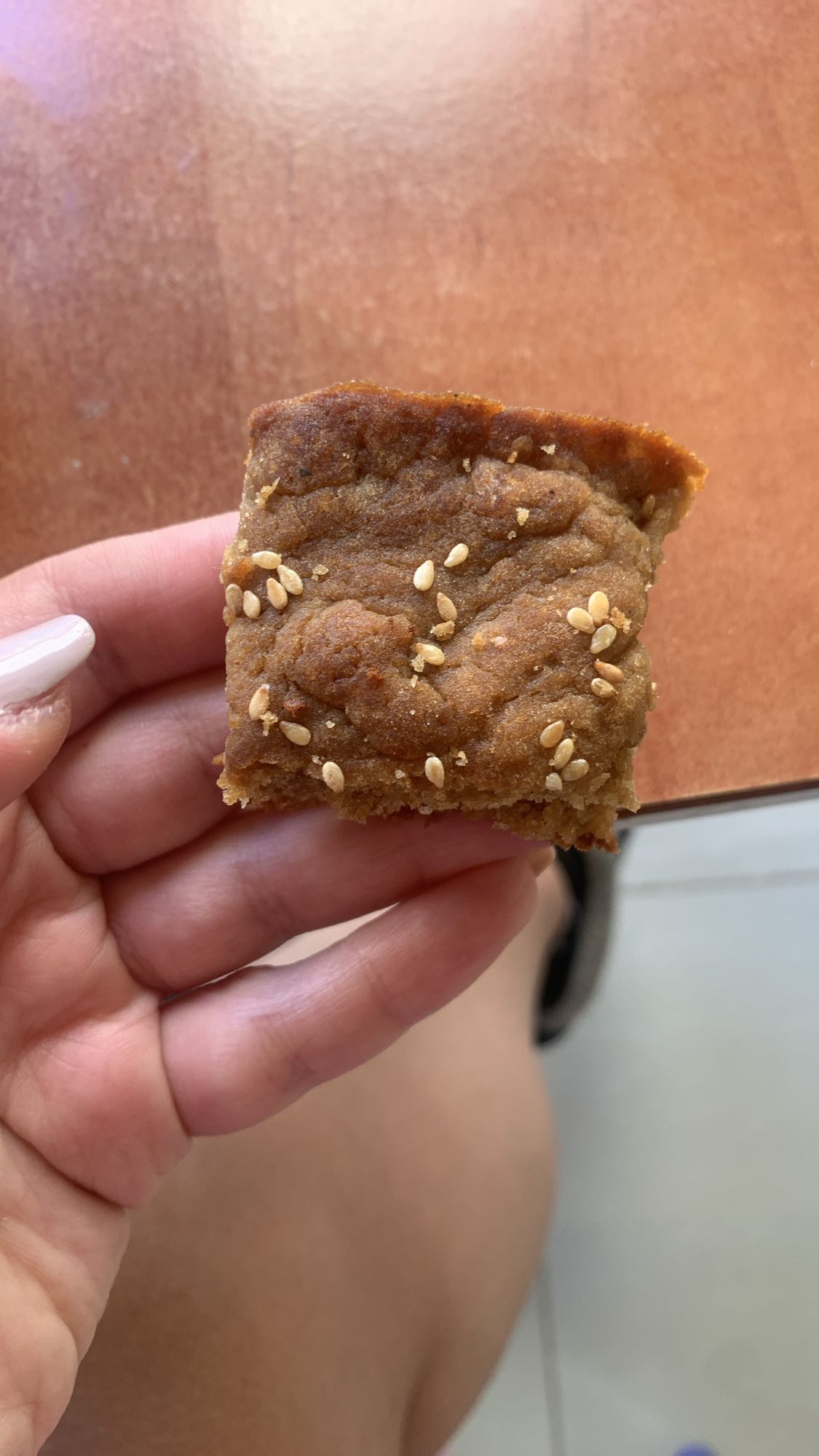 Sesame date bar