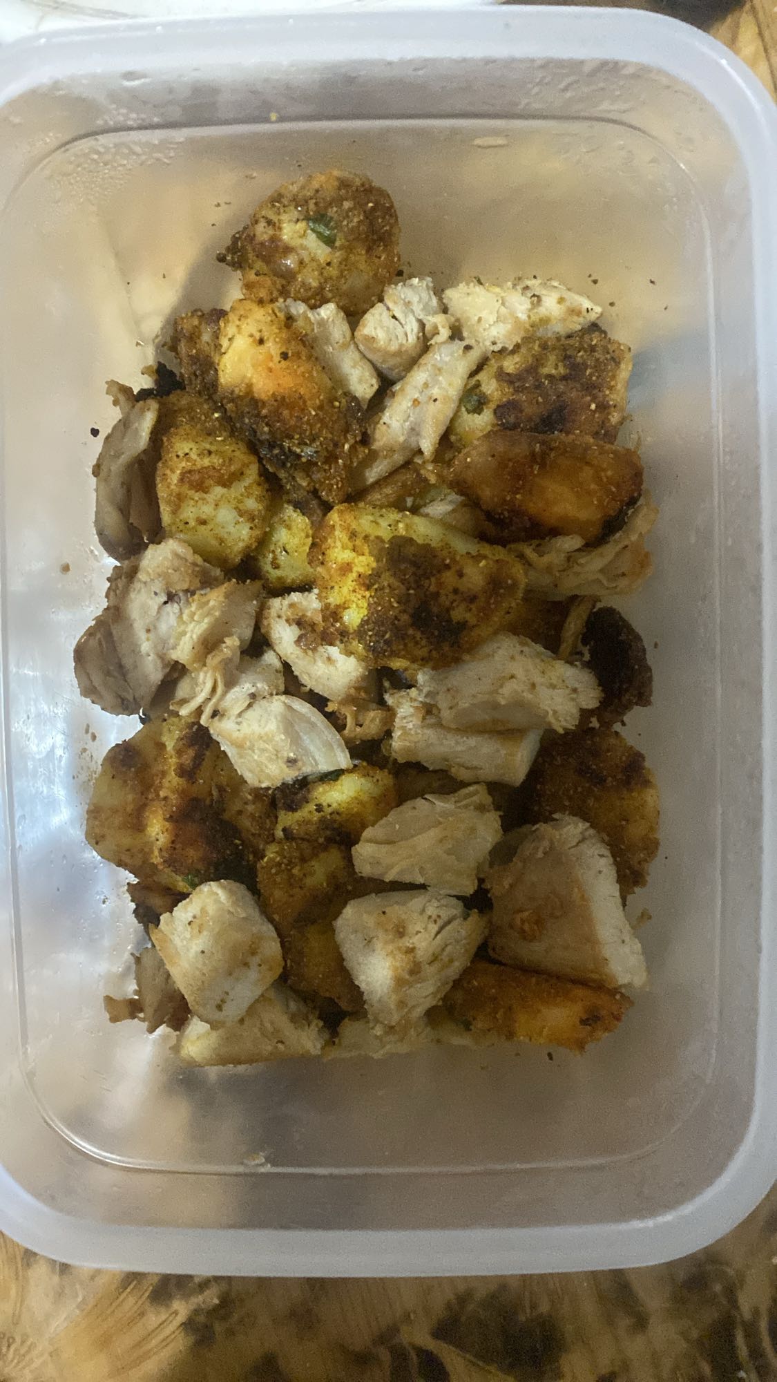 Poulet grillé épicé