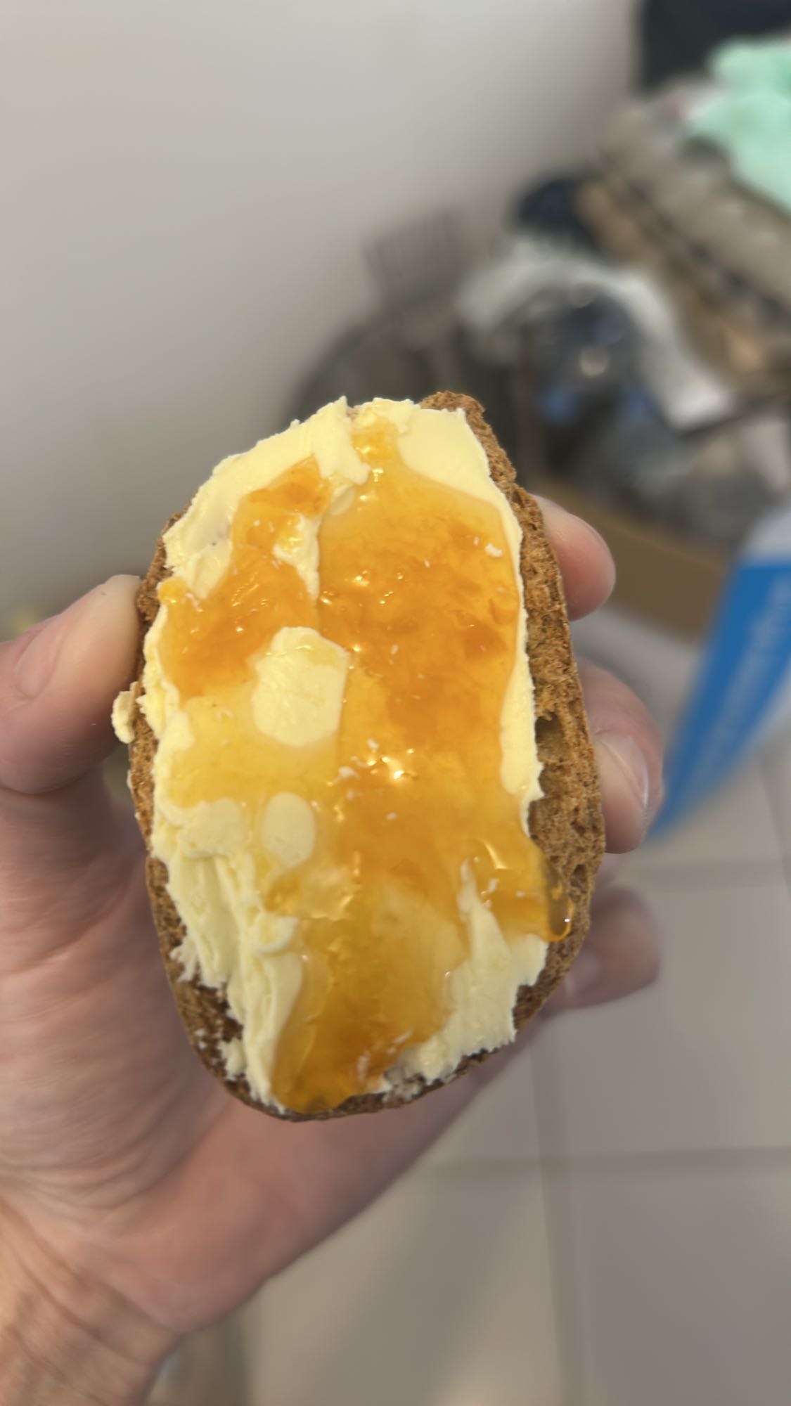 Tartine beurre confiture