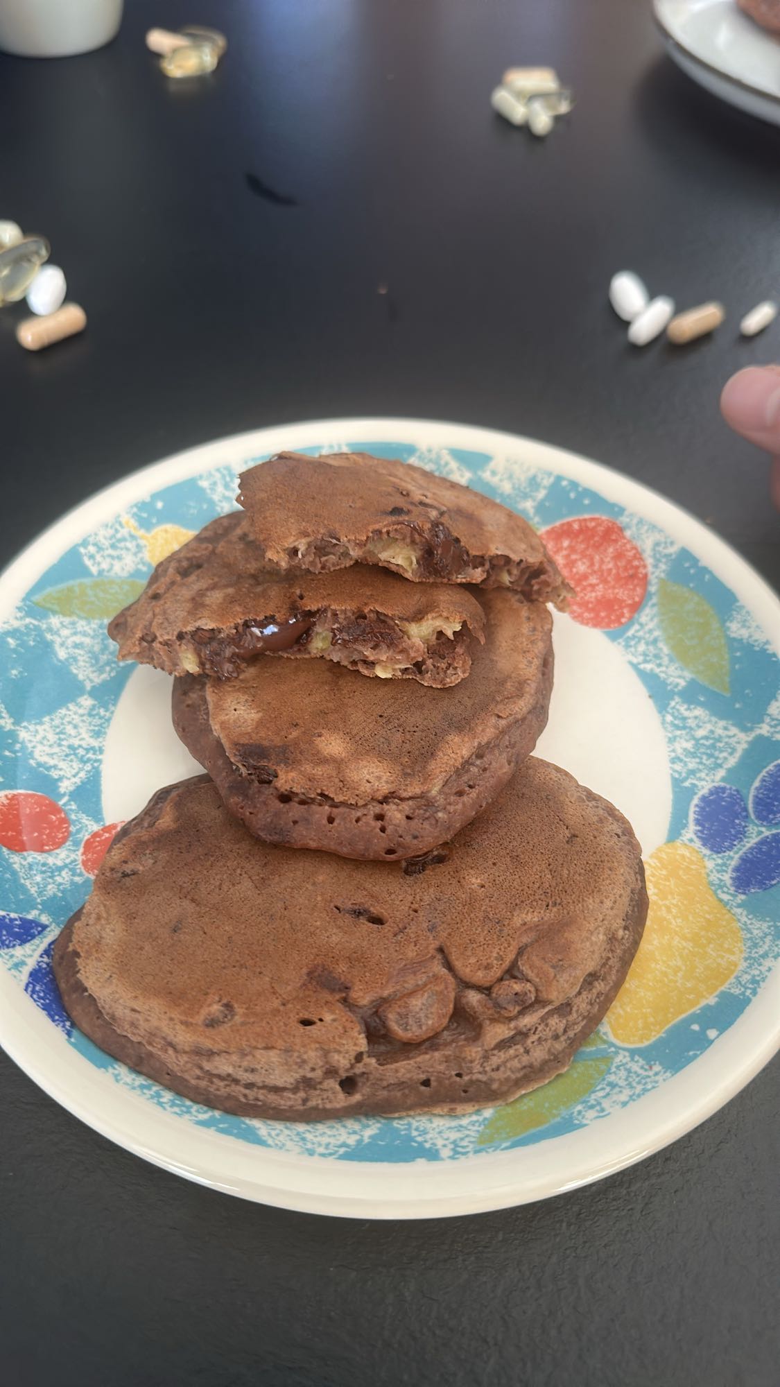 Chocolade pannenkoeken