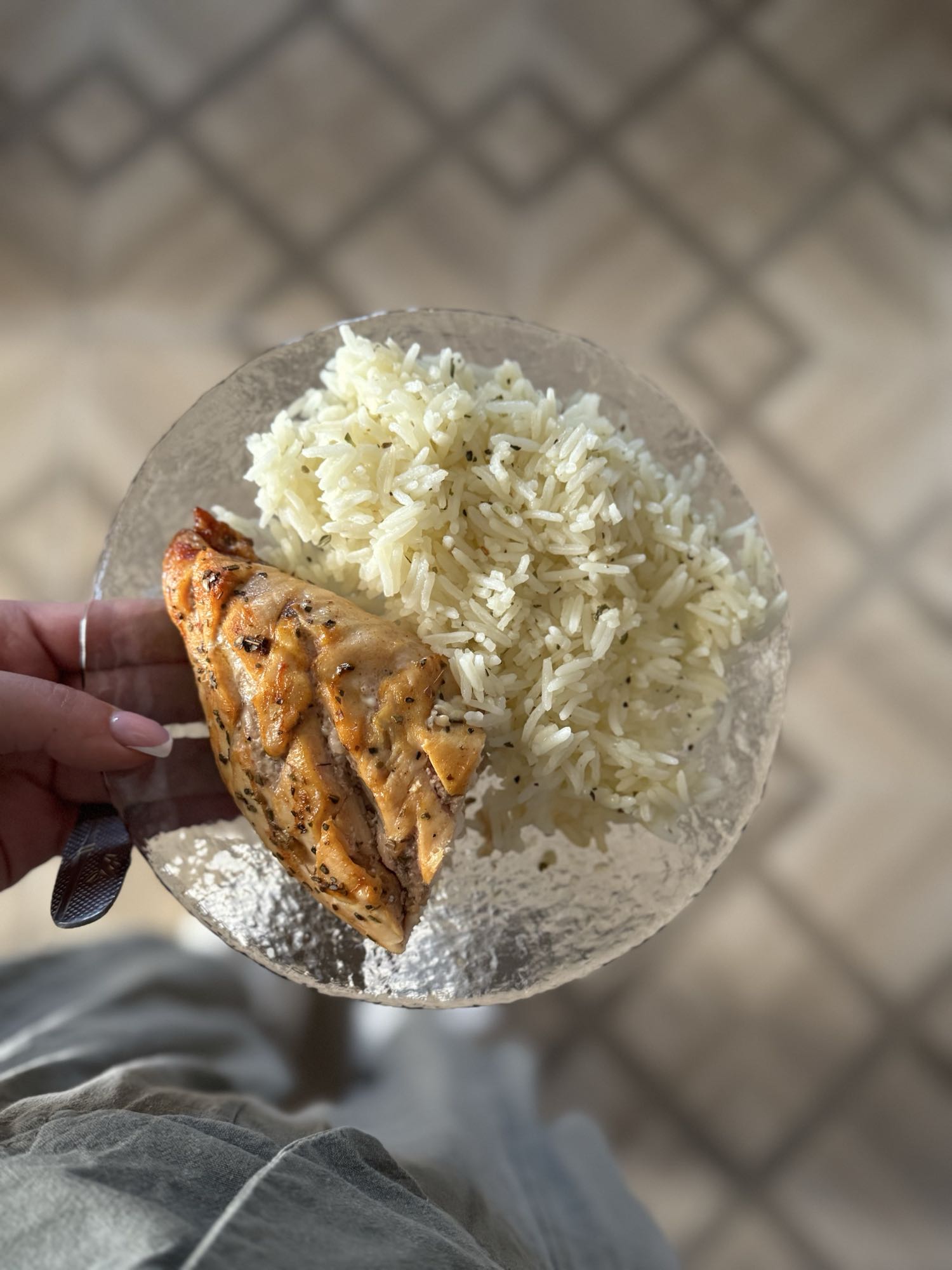 Курица с рисом