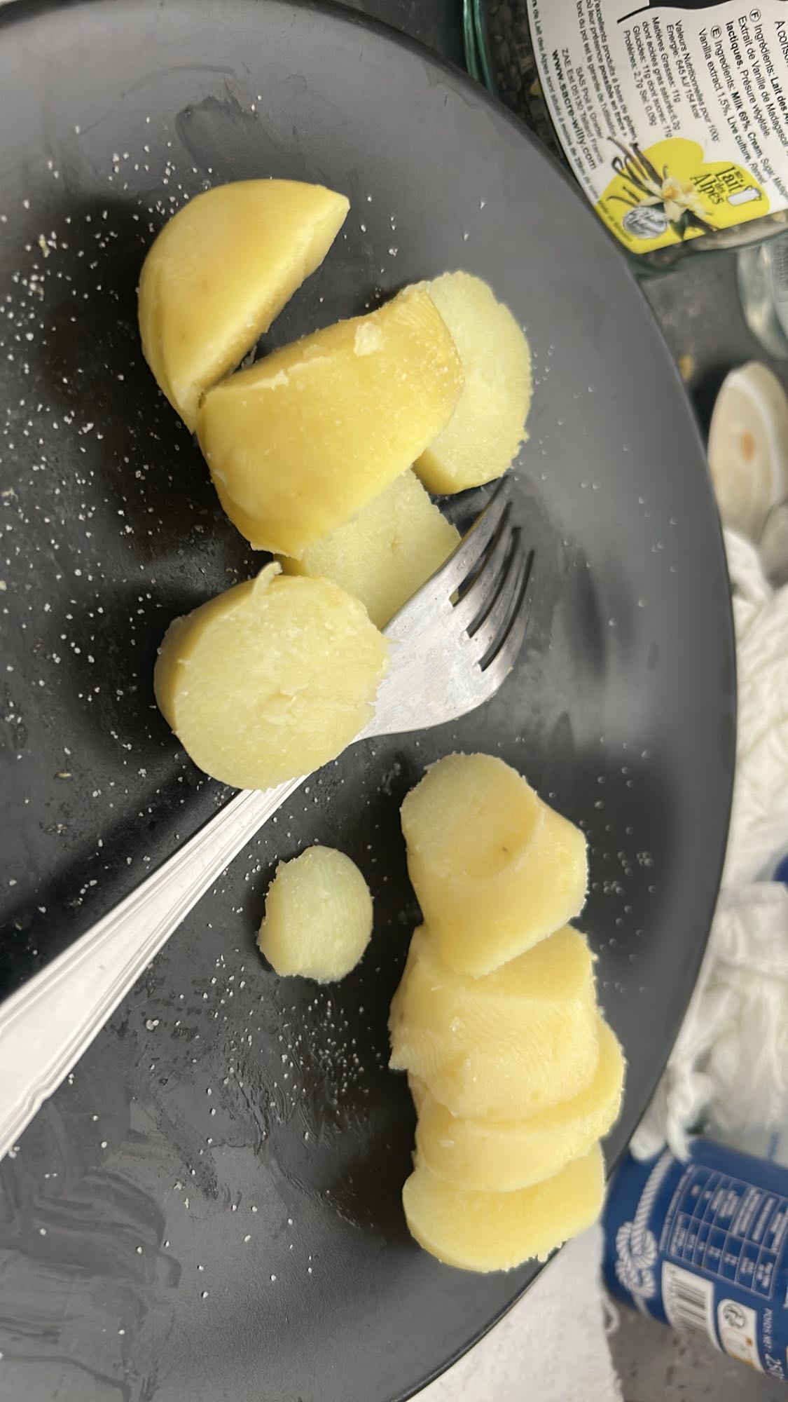 Pommes de terre bouillies