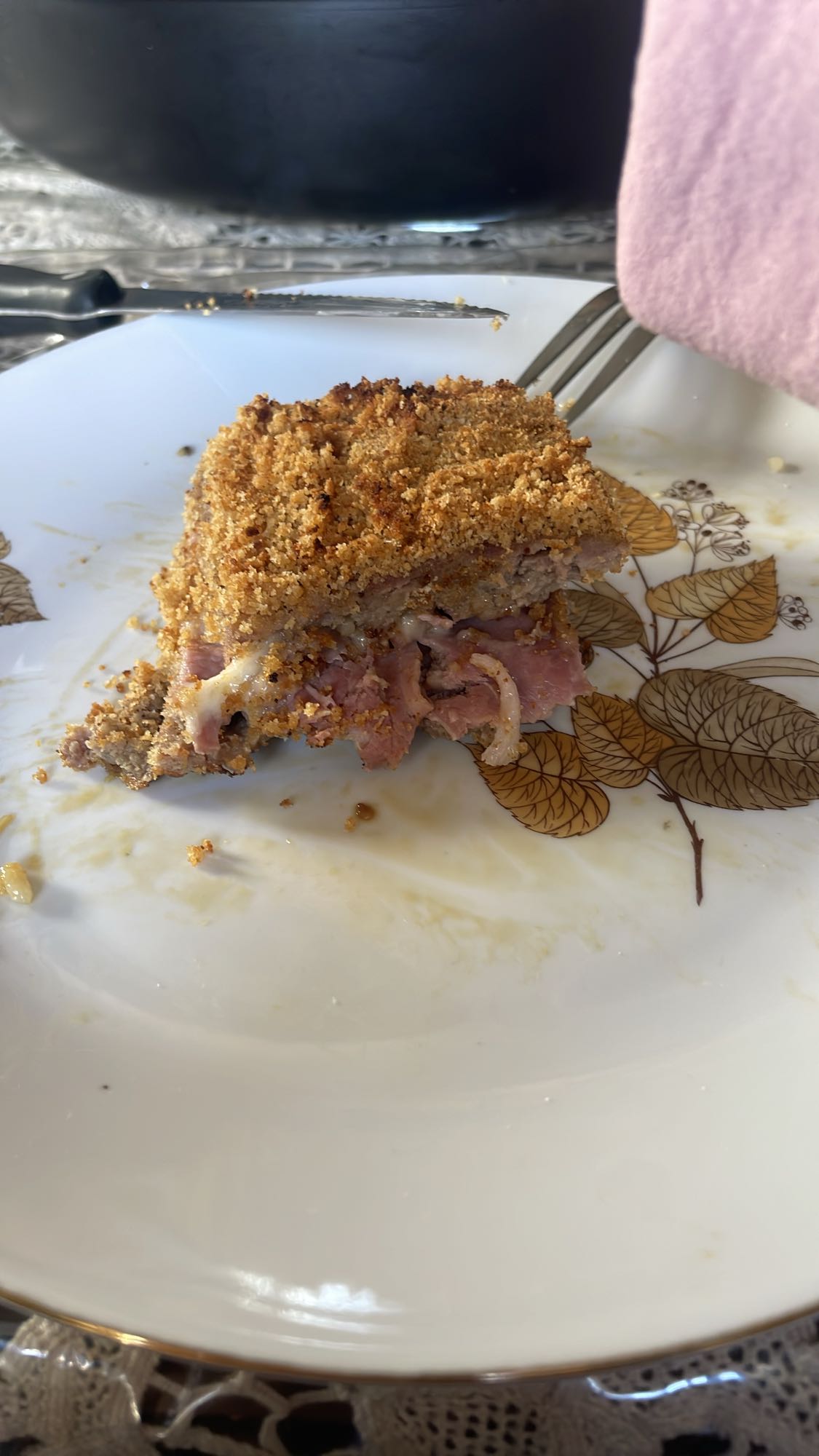 Breaded Ham Cutlet
