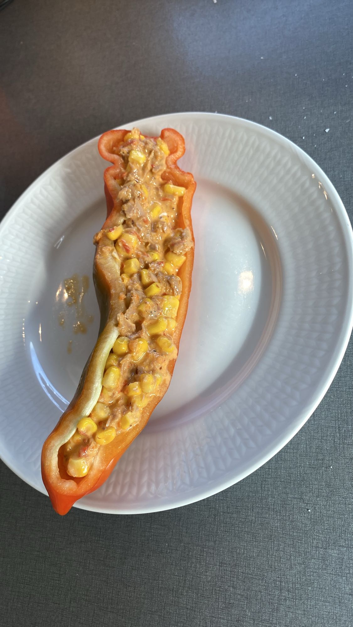 Fylld paprika med tonfisk