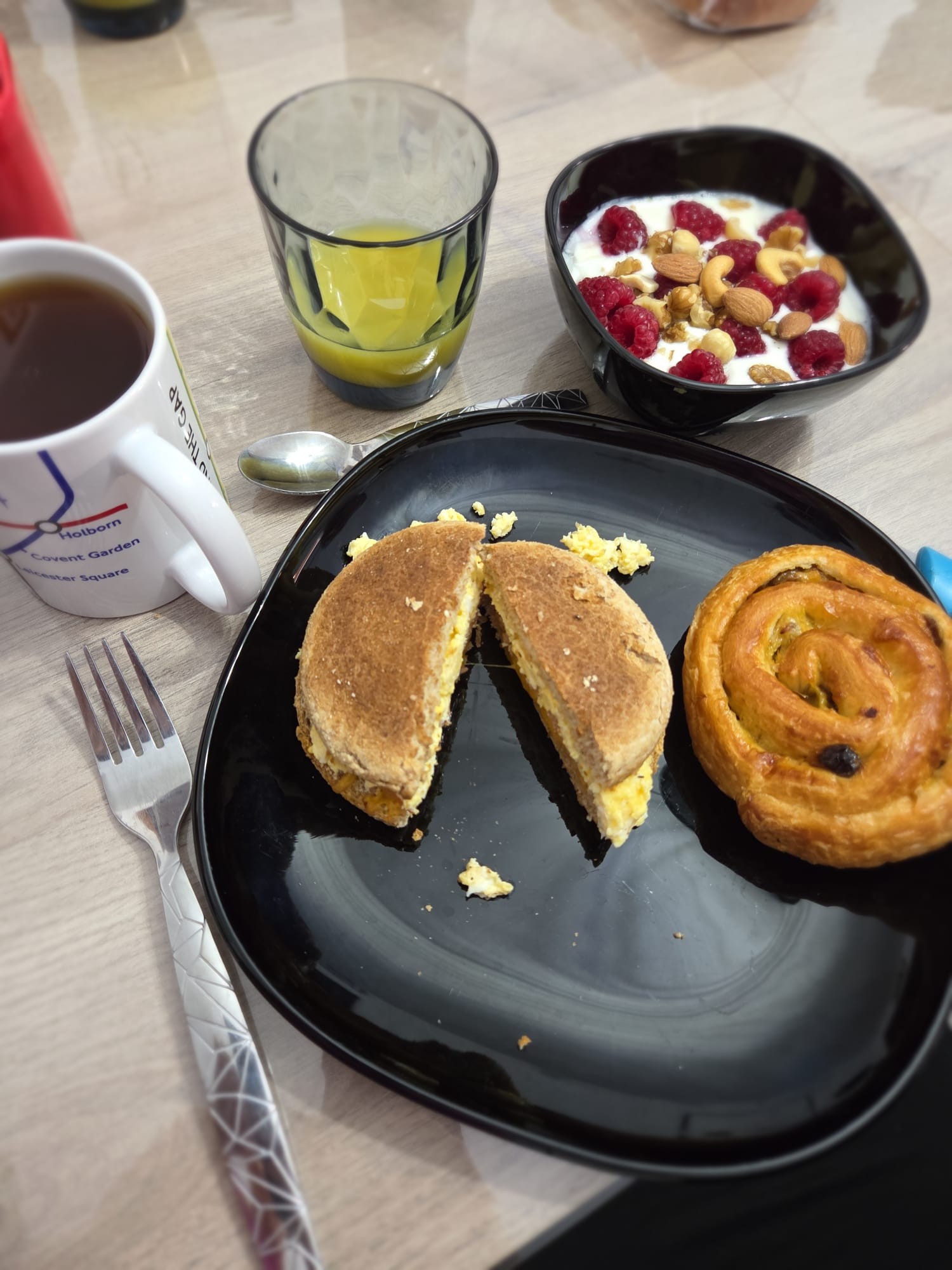 Petit-déjeuner varié
