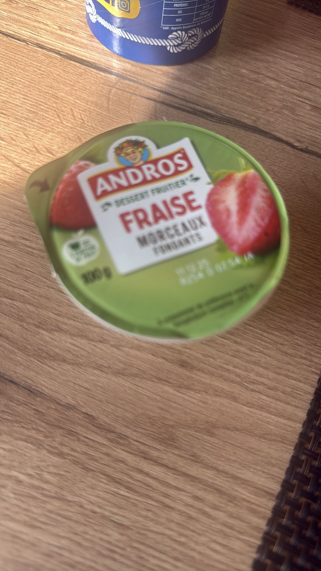 Dessert fraise Andros