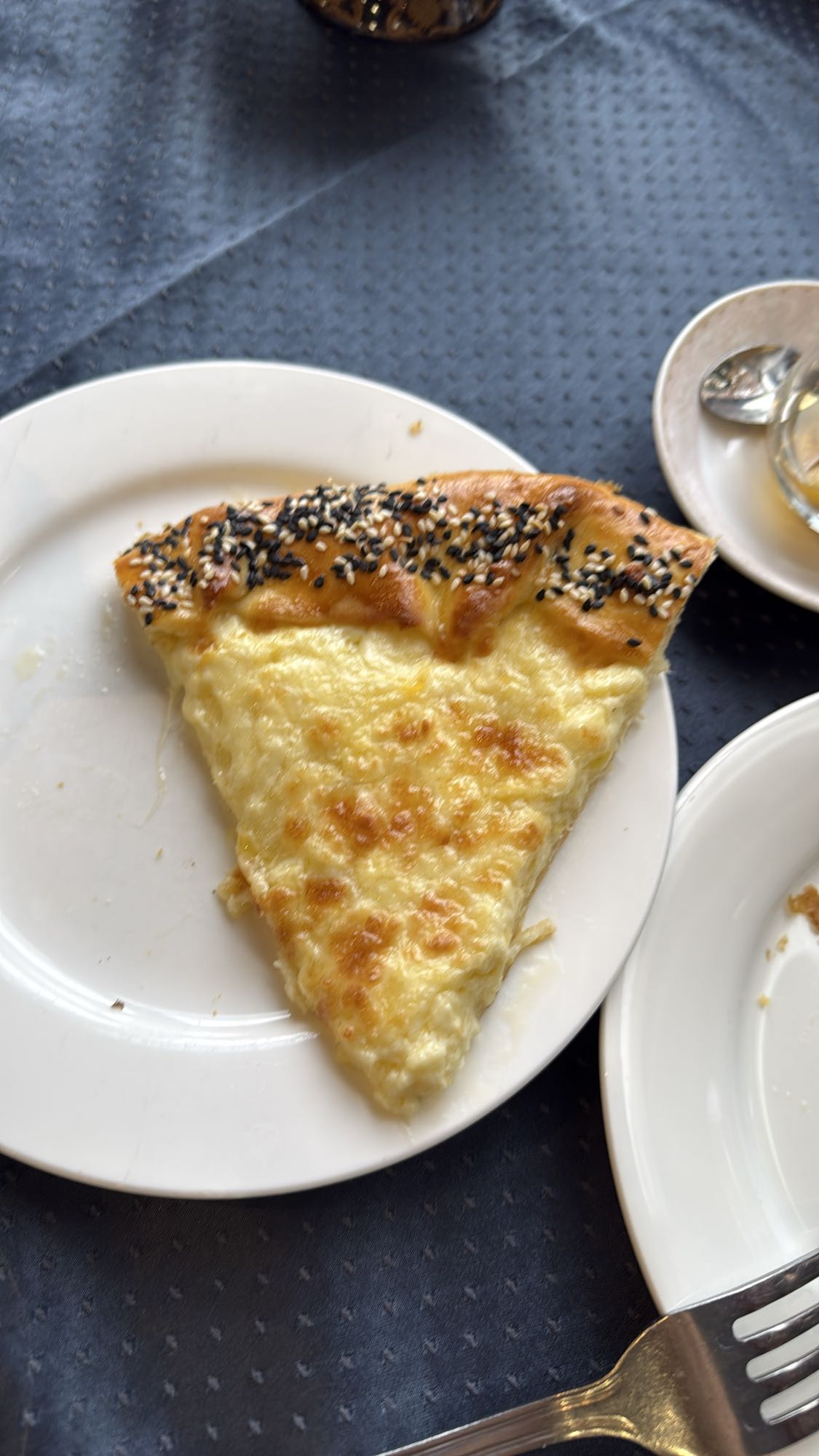 сырная лепешка кусок