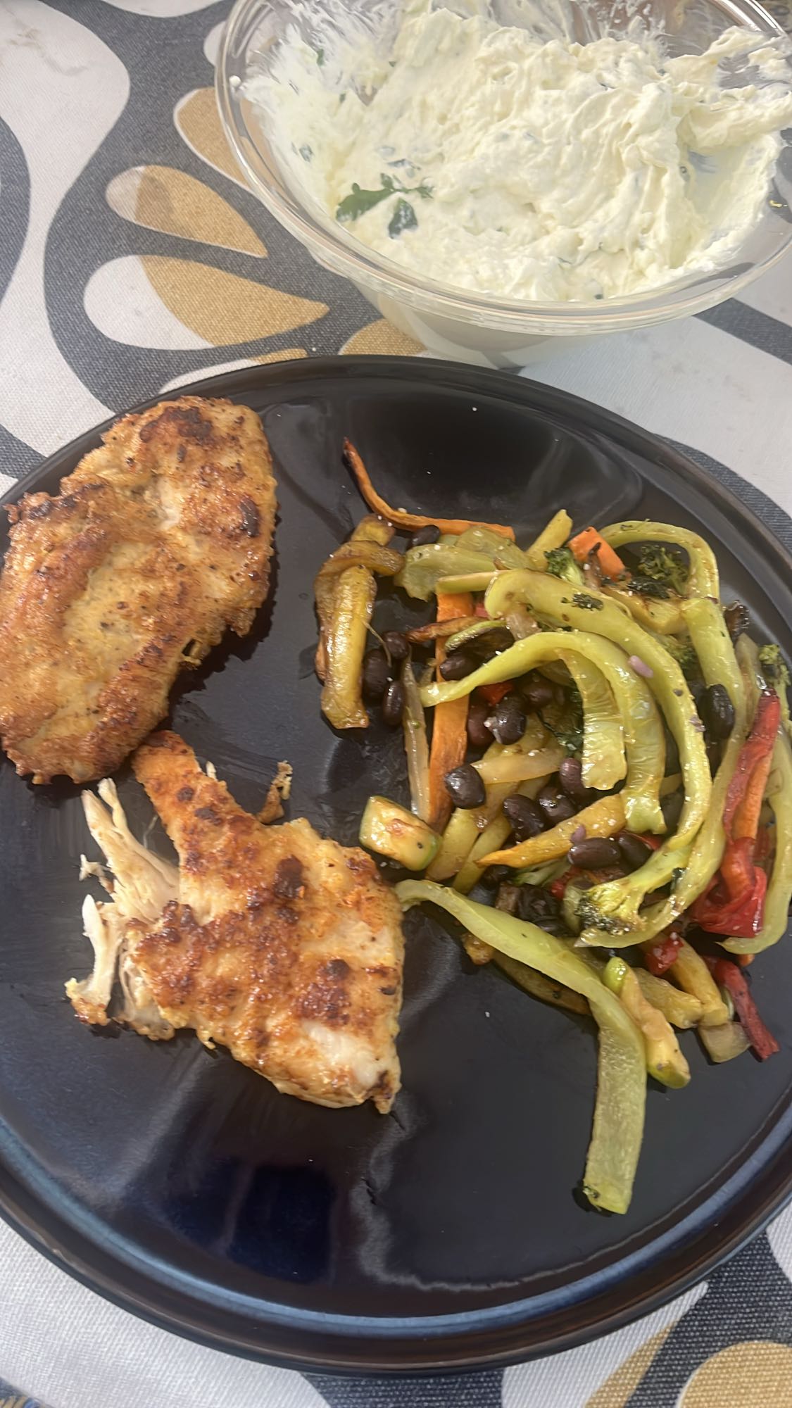 Grilled Chicken & Veggies