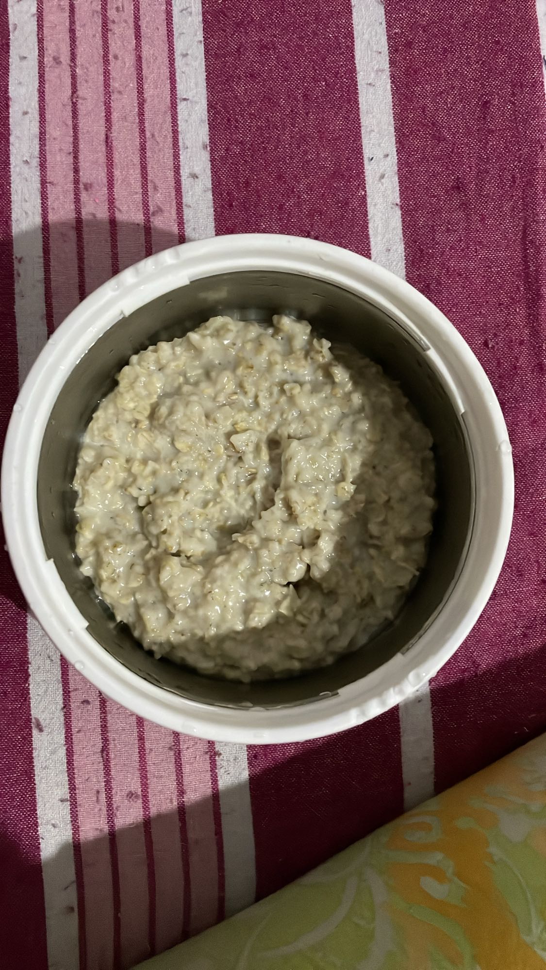 Plain oatmeal