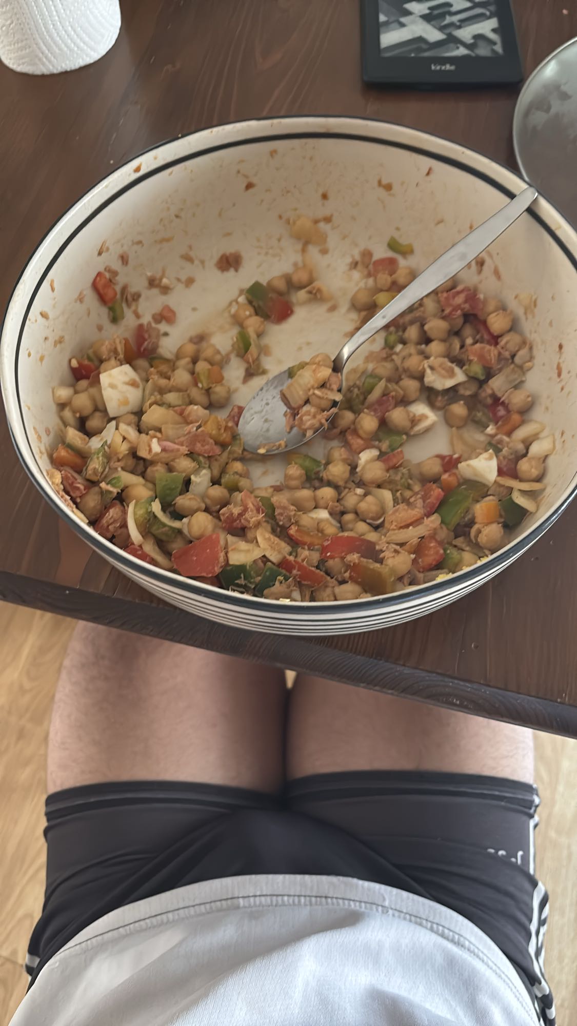 ensalada de garbanzos