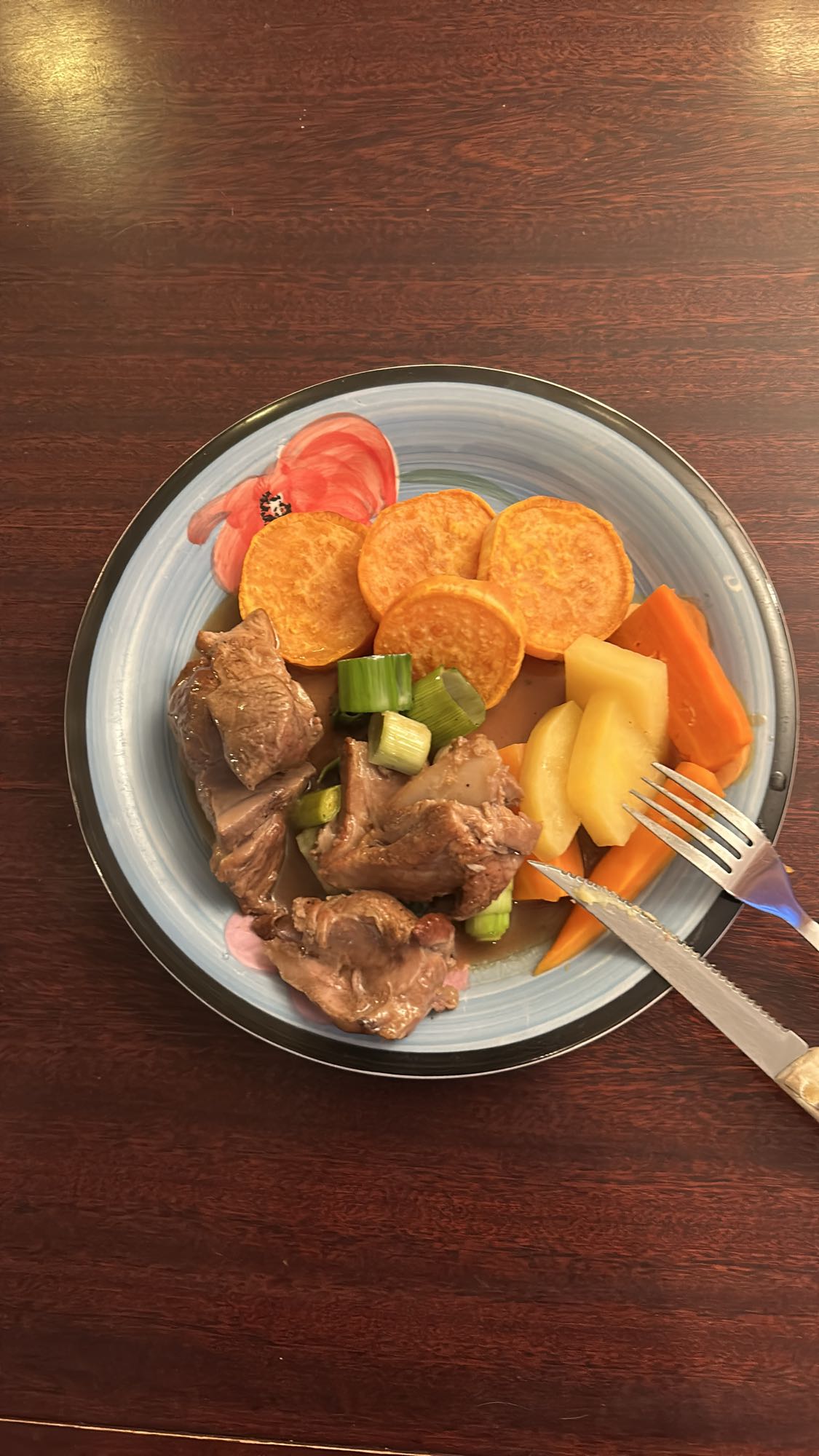 Kjøtt med grønnsaker