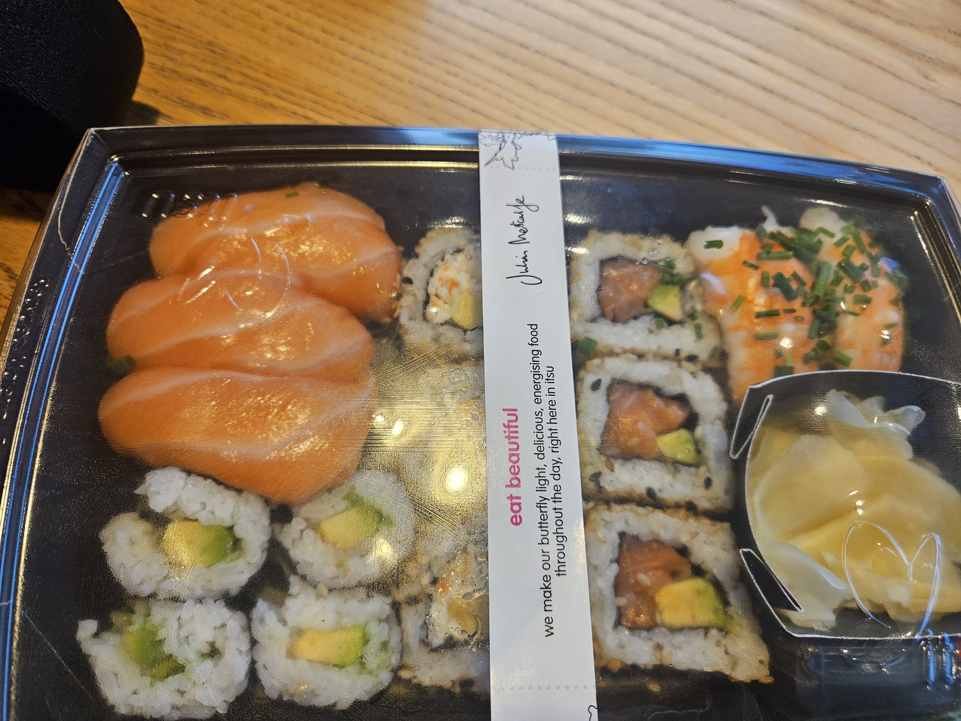 Salmon Sushi Box