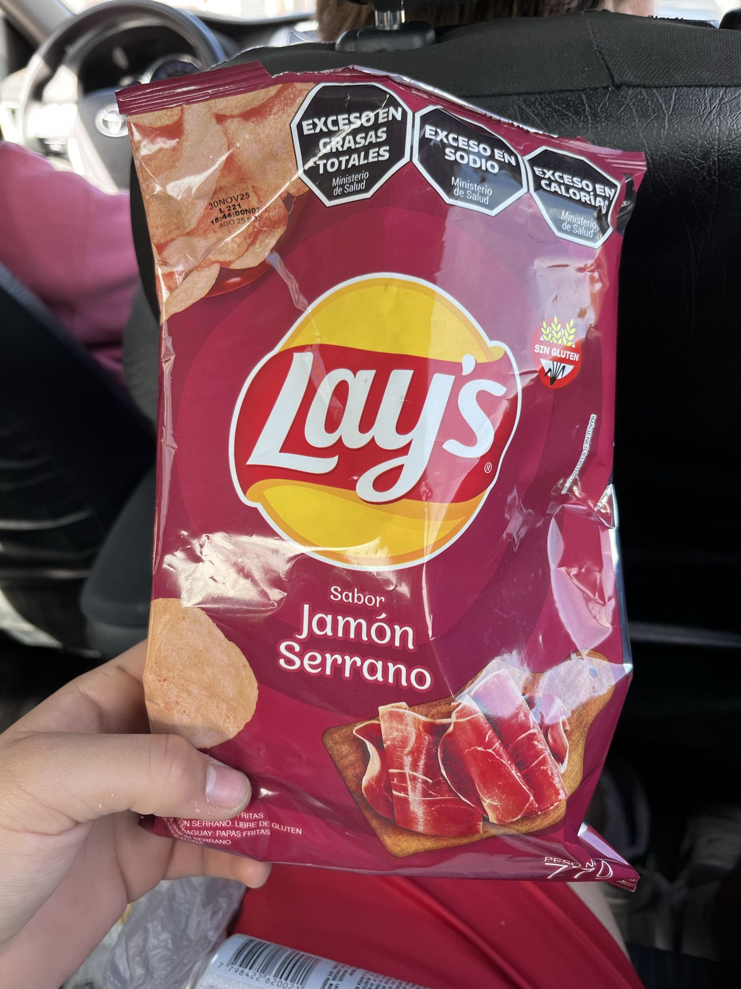 Papas jamón serrano Lay's