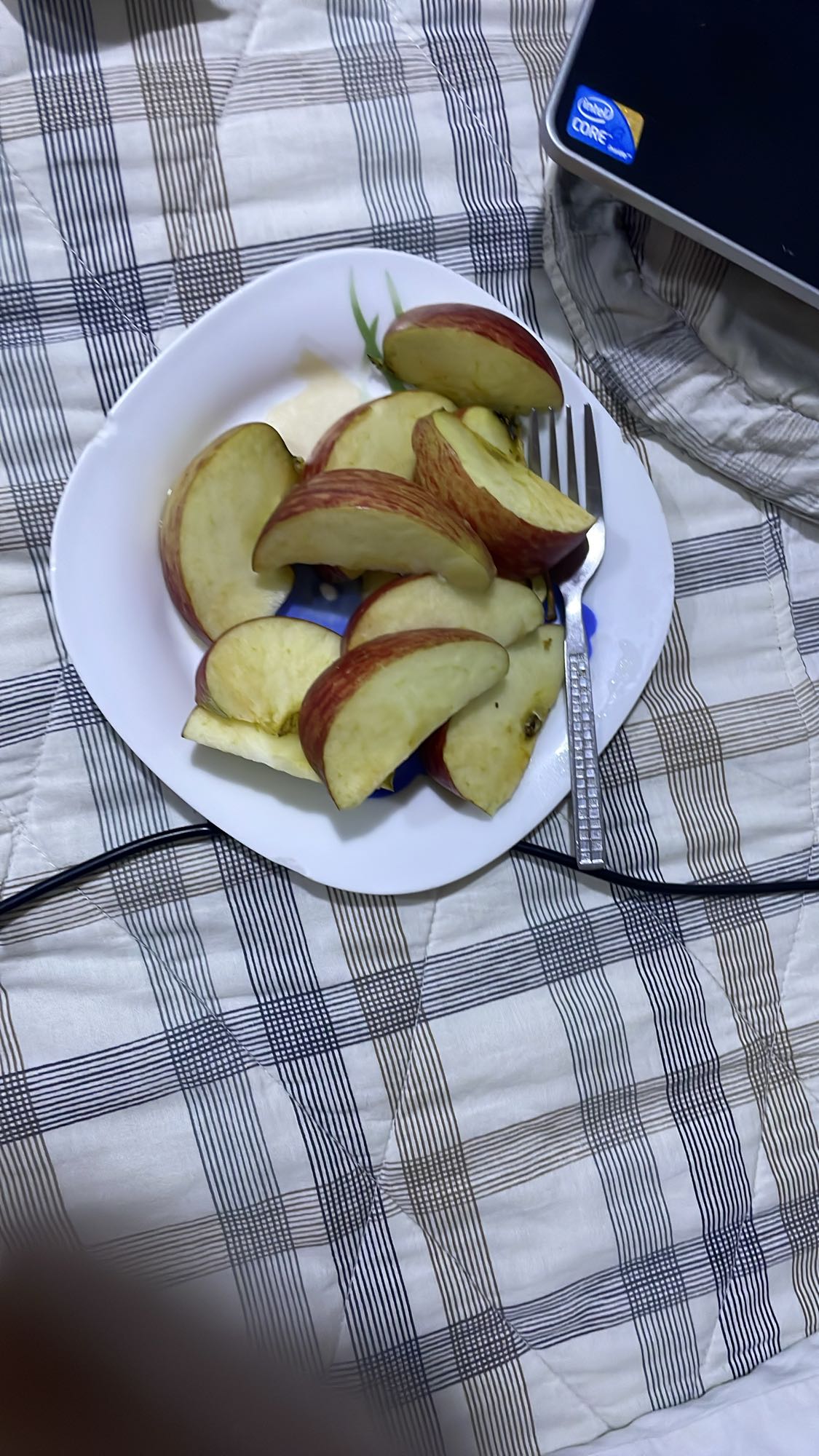 Sliced Apple Plate