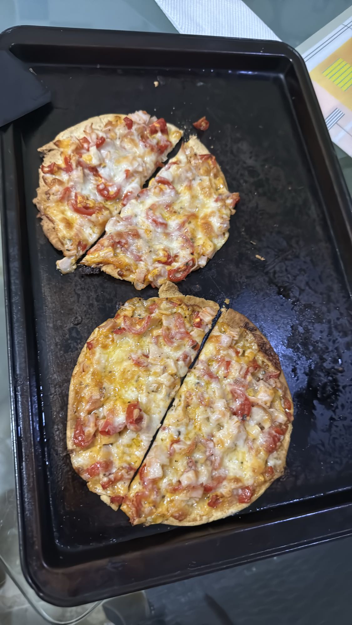 Mini pizzas caseras