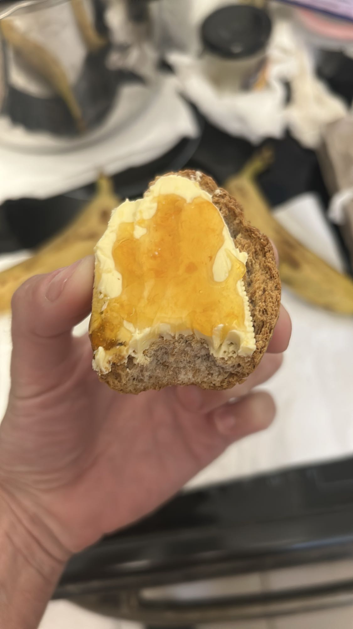 Tartine beurre confiture