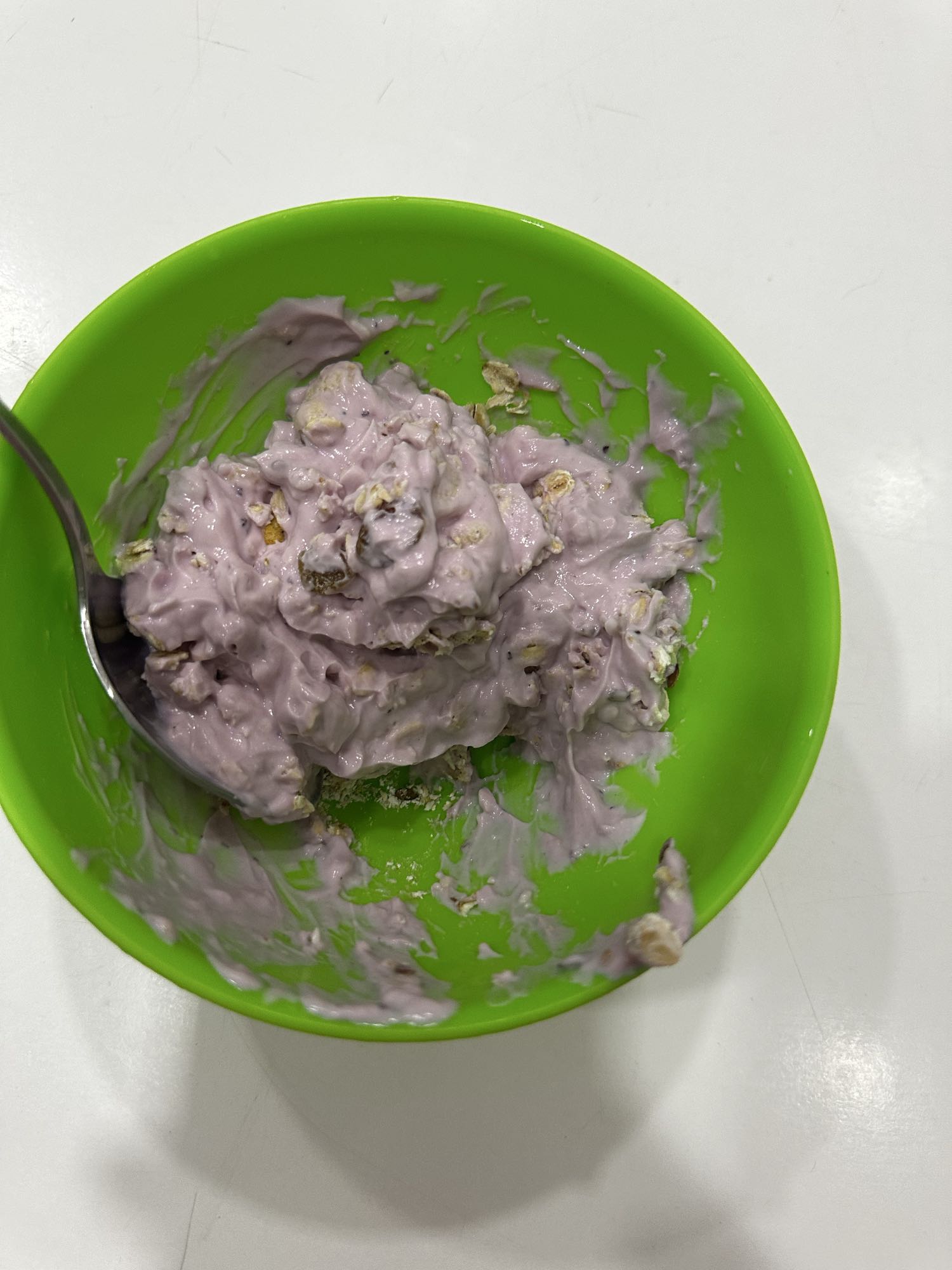 йогурт с мюсли