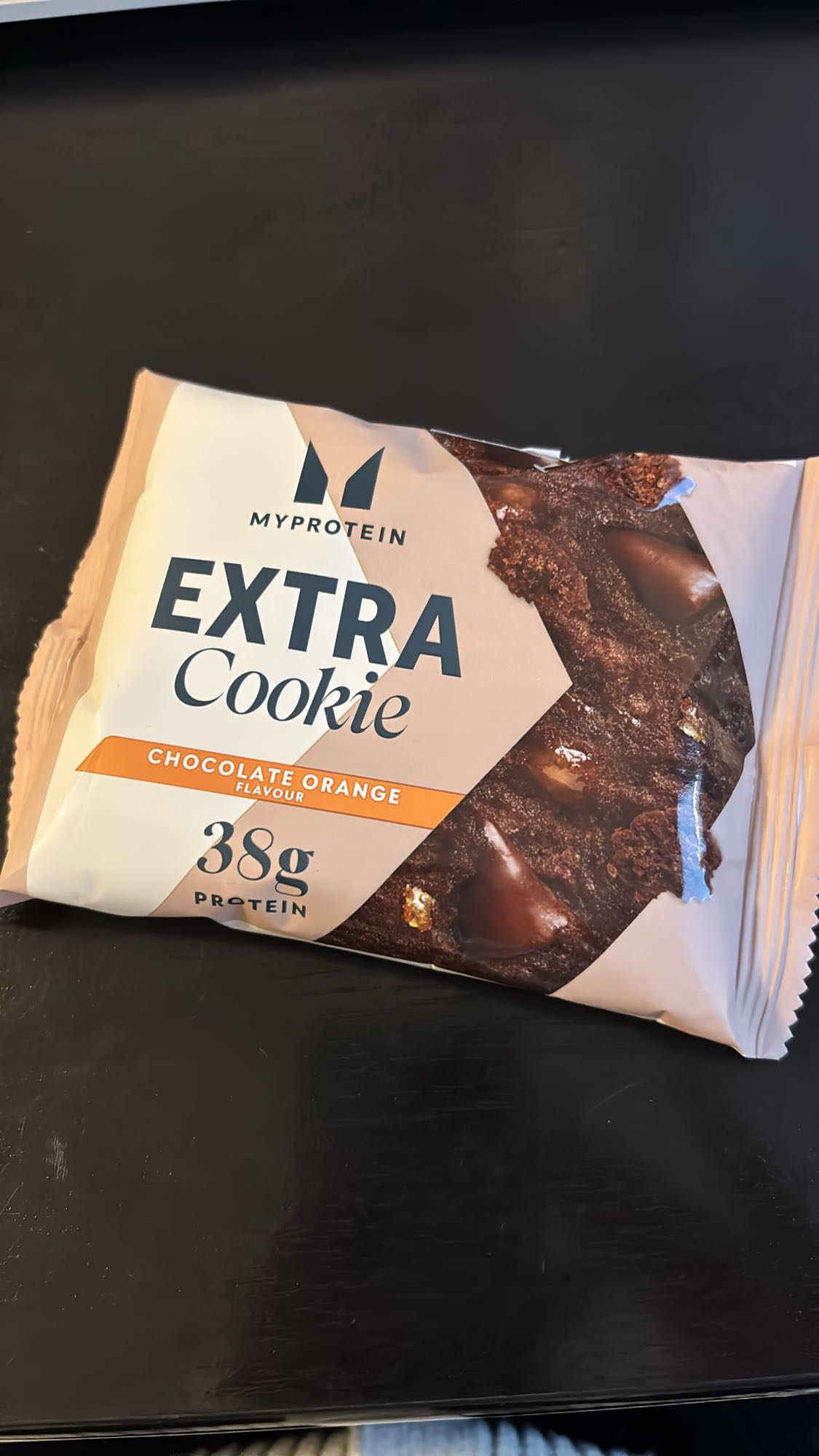 Cookie proteic cioco-portocala