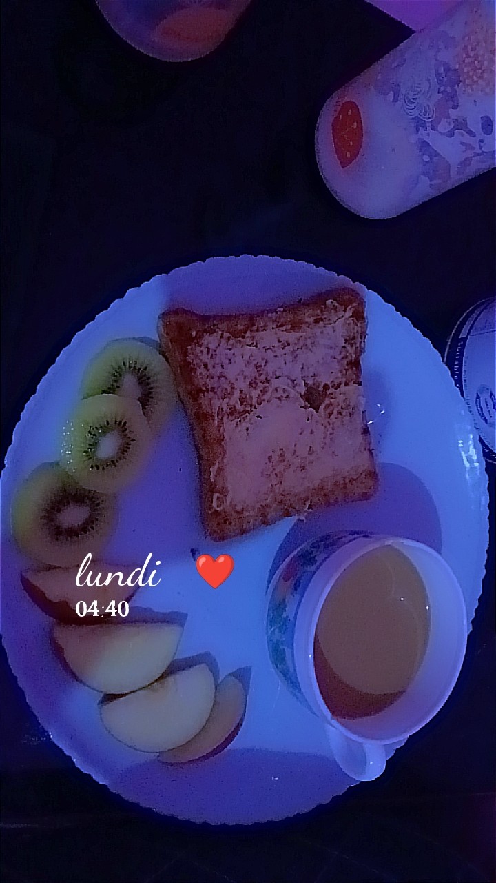 Petit-déjeuner fruité