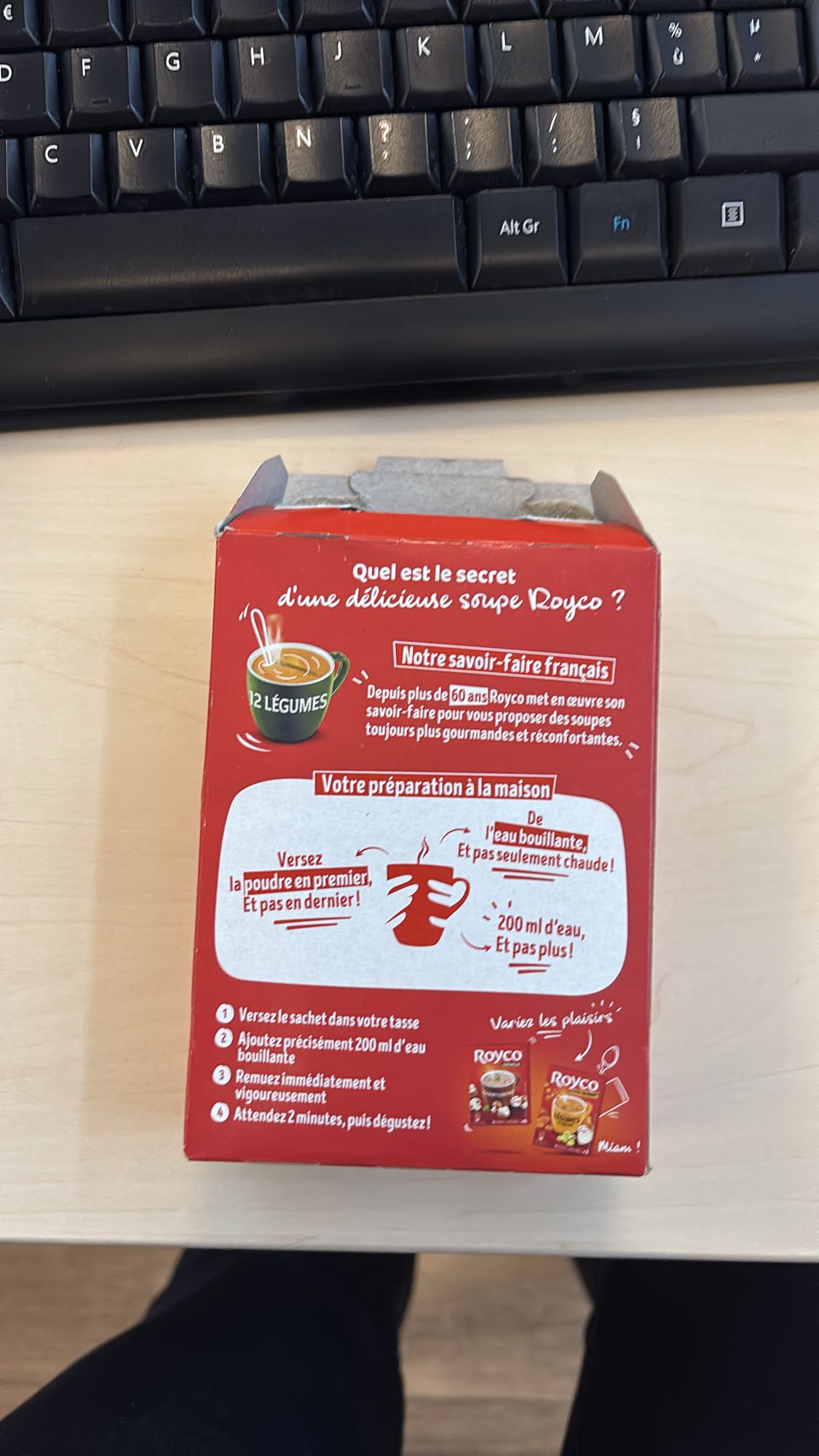 Soupe 12 légumes Royco