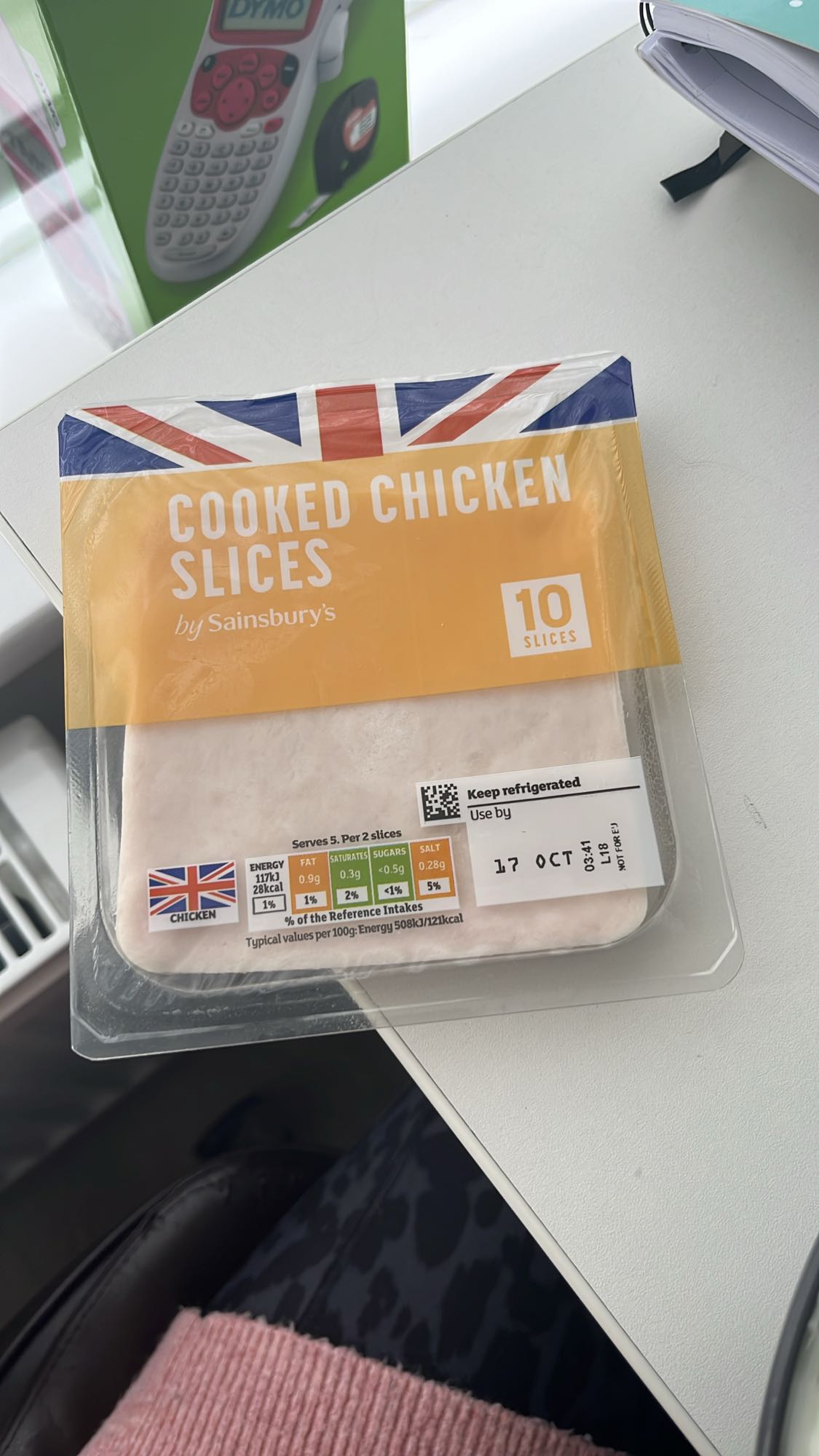 Cooked Chicken Slices