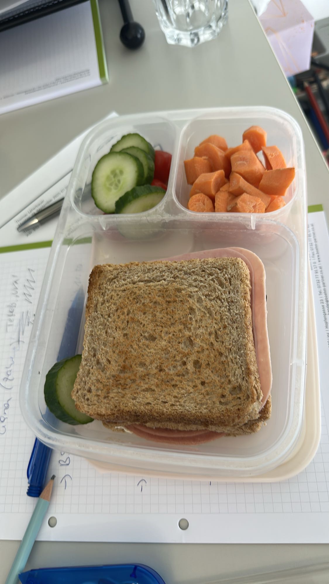 Broodje met groenten