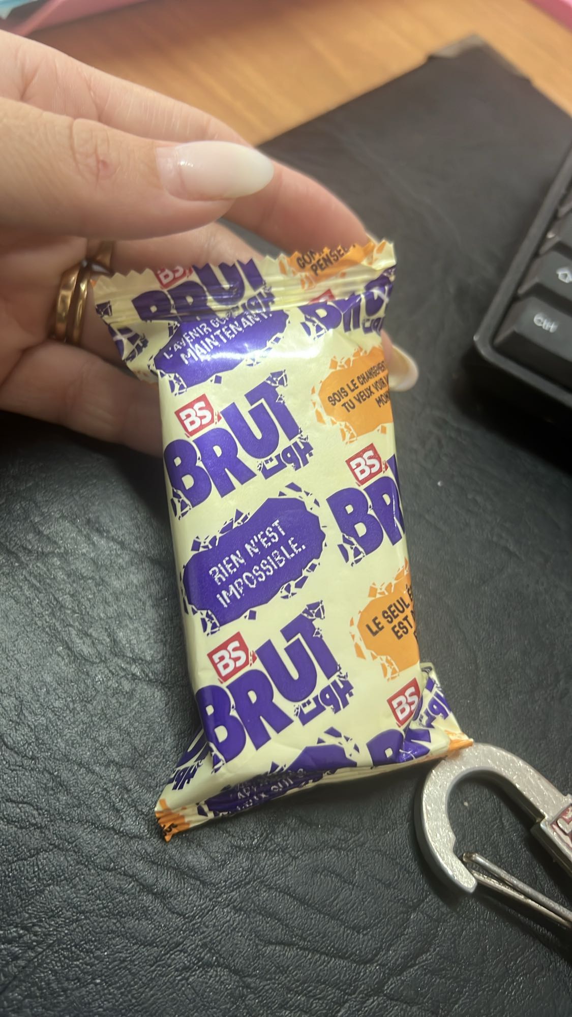 Barre chocolatée BRUT