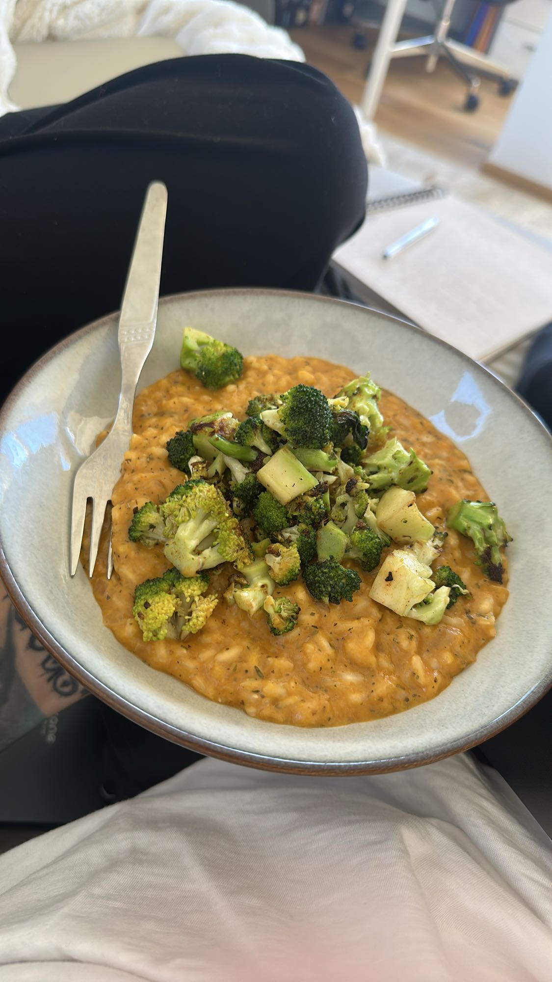 Tomatenrisotto mit Brokkoli