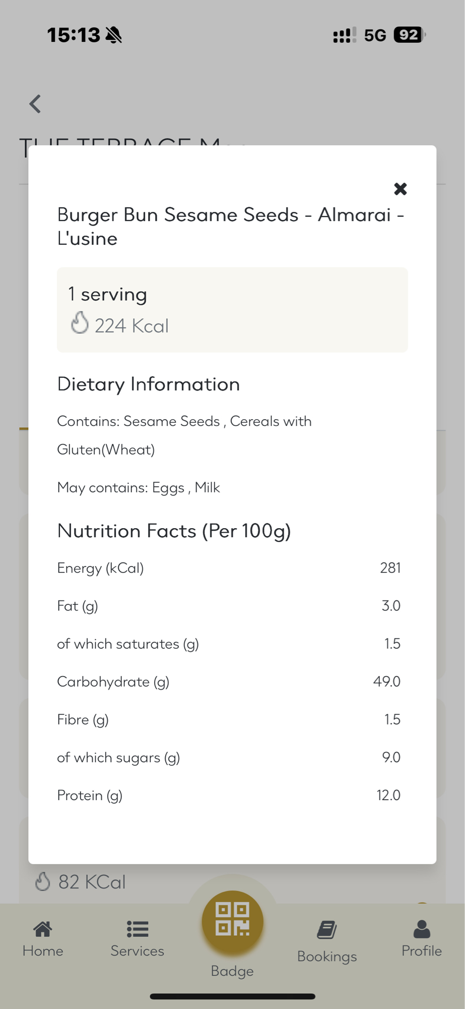 Burger Bun Sesame Seeds