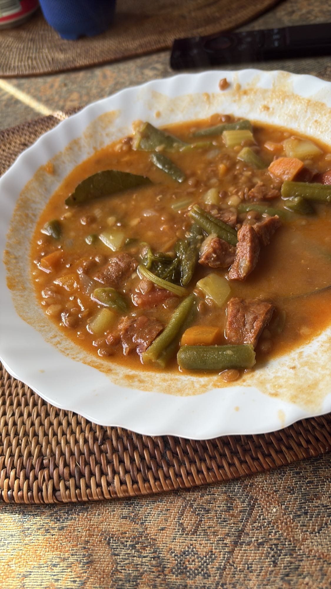 Estofado de carne y verduras