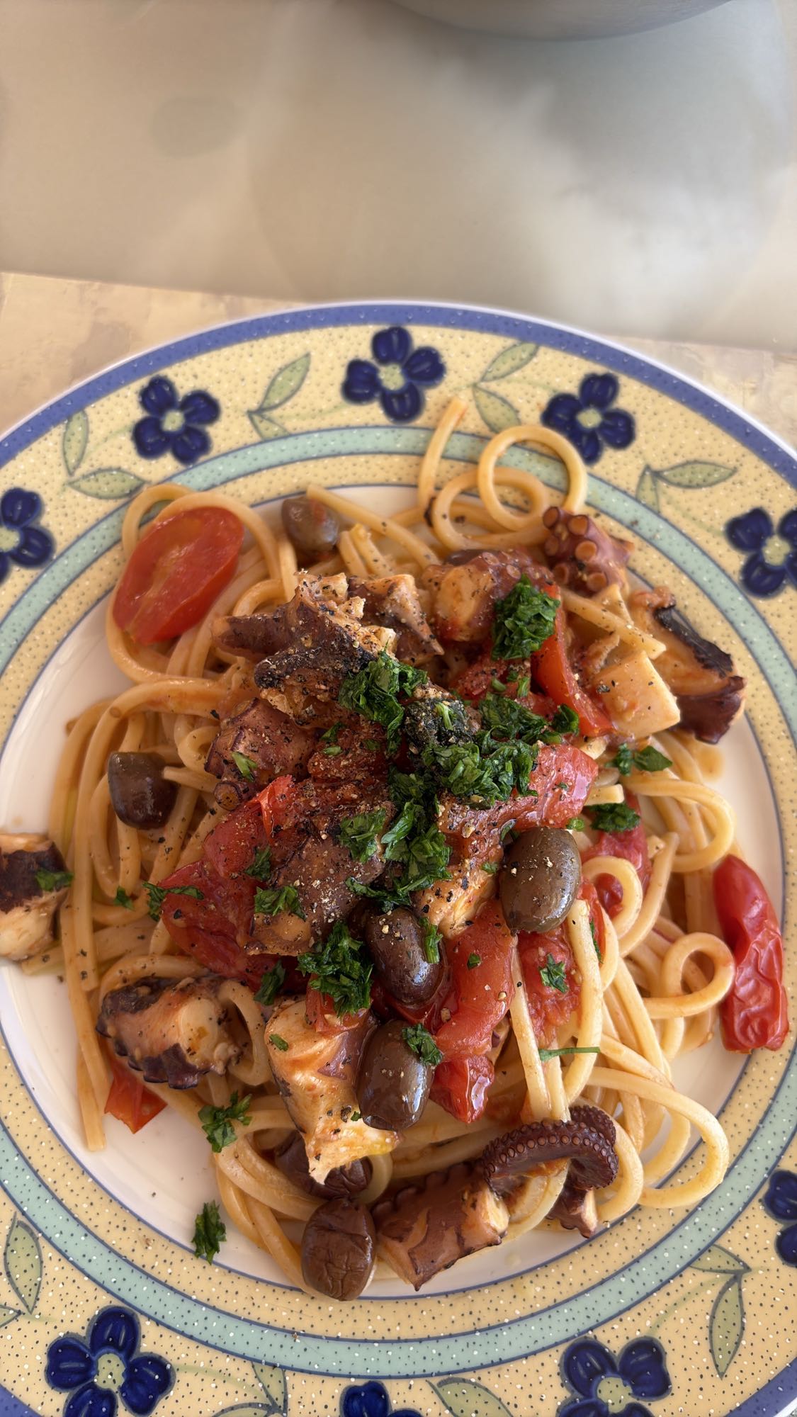 Octopus Pasta