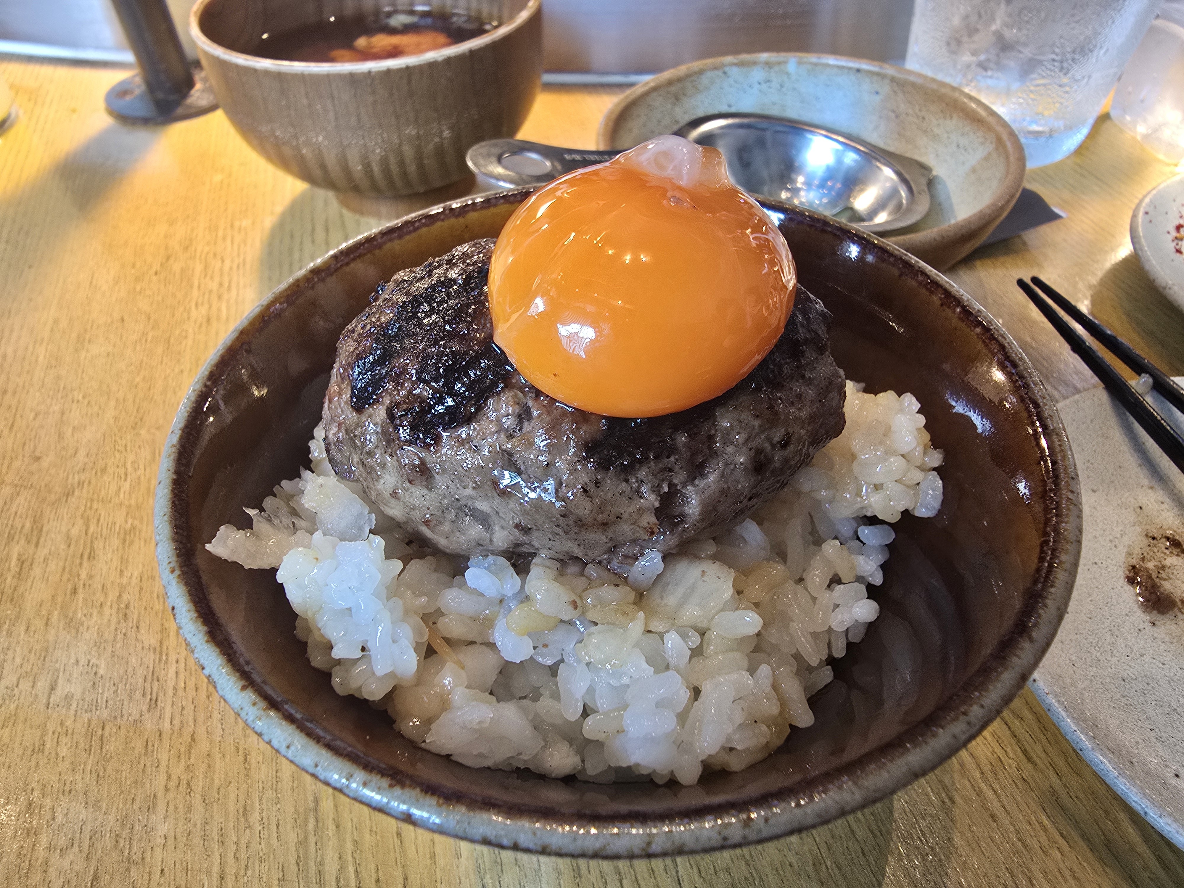 Hamburg Steak Rice Bowl