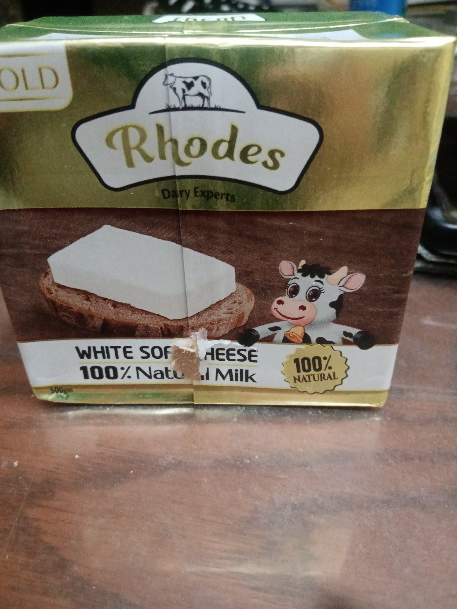White Soft Cheese Block