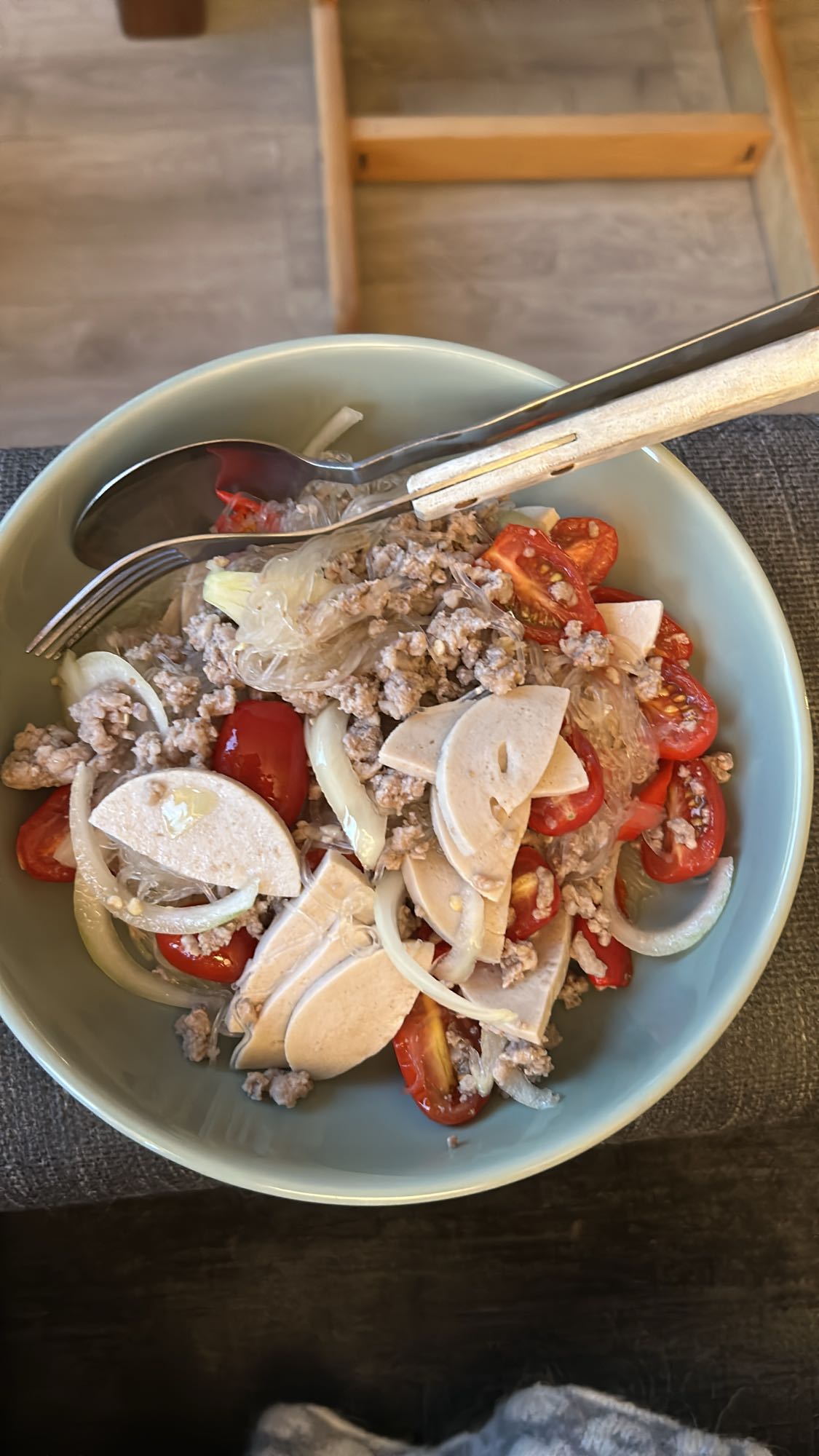 Thailandsk glassnudelsalat