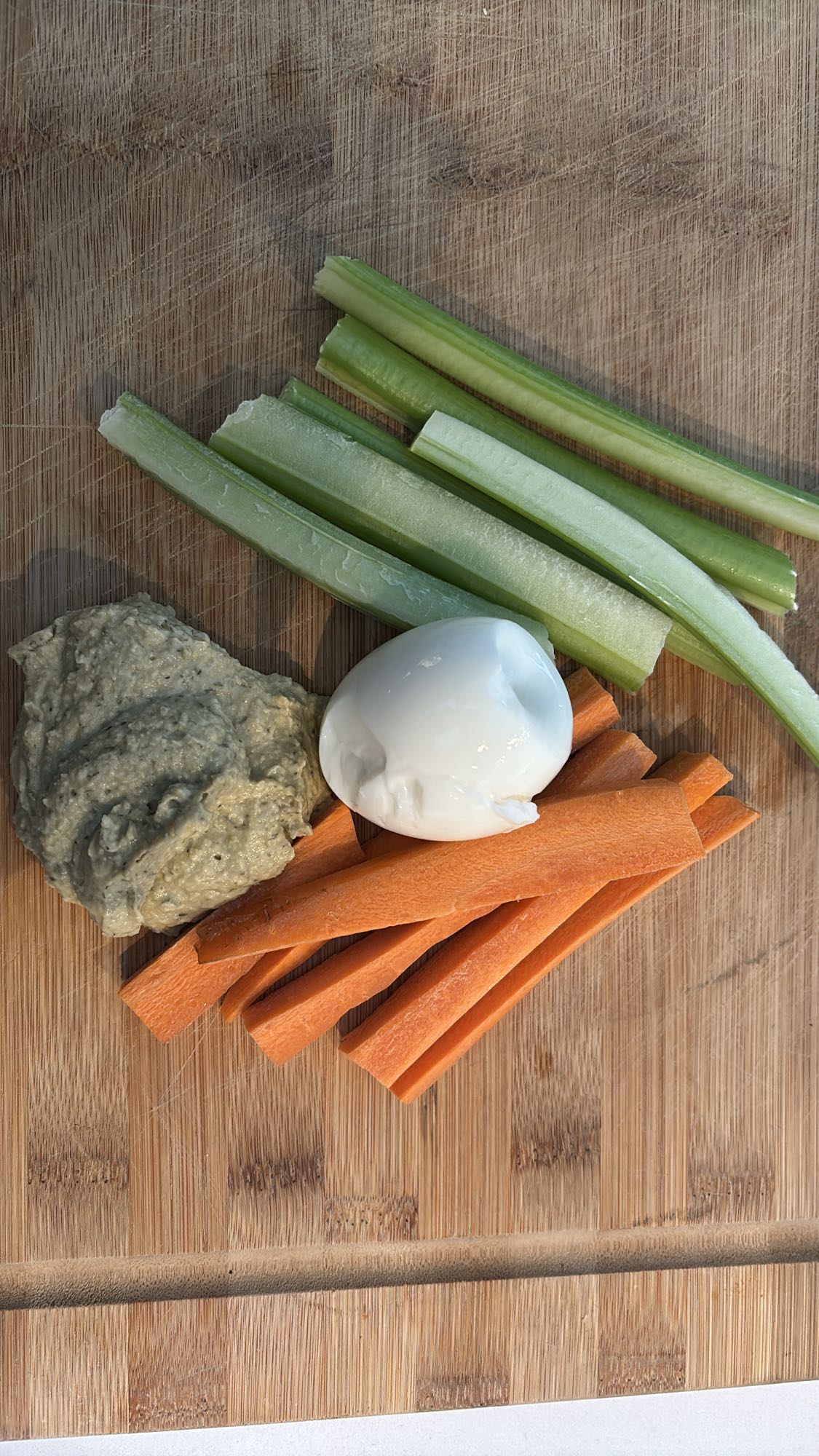 Collation saine légumes