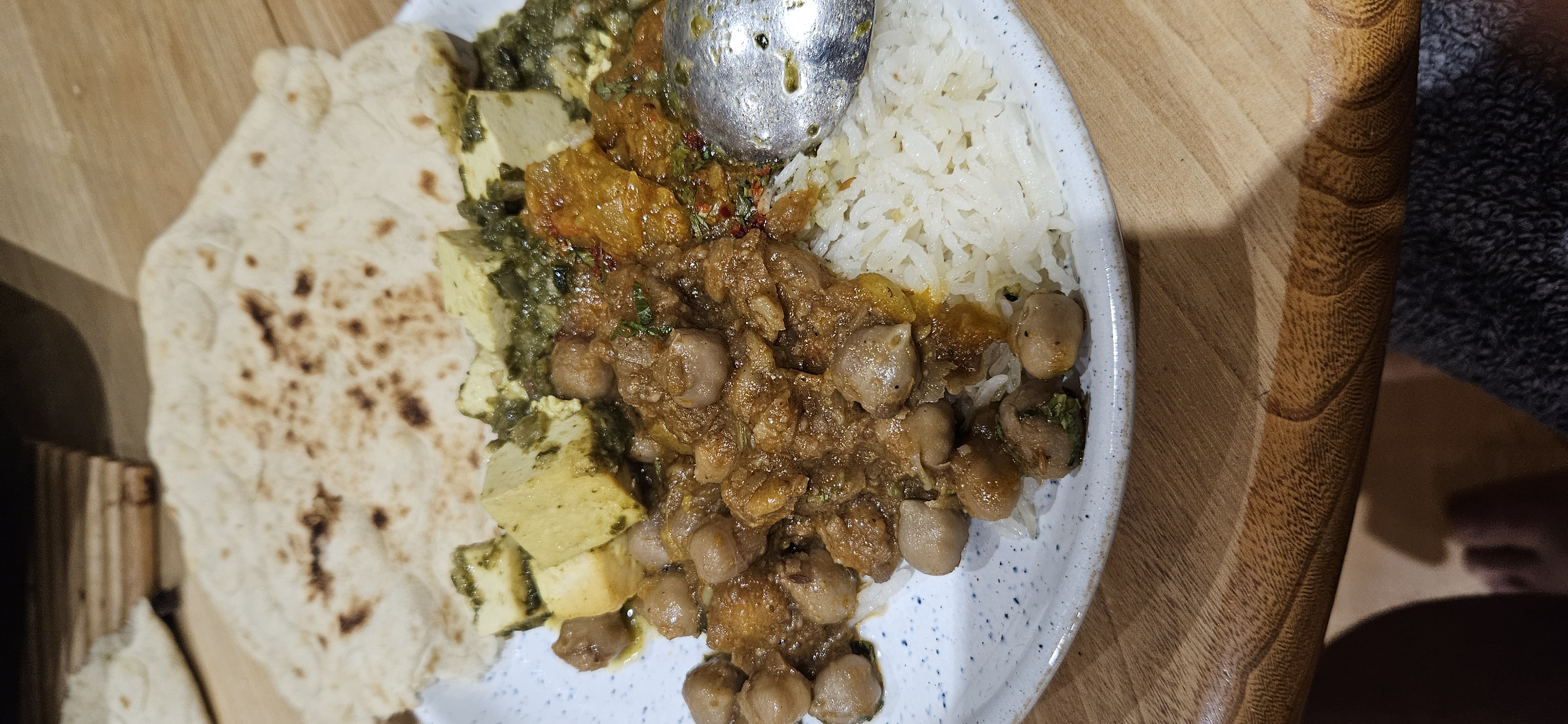 Indian Veg Thali Plate