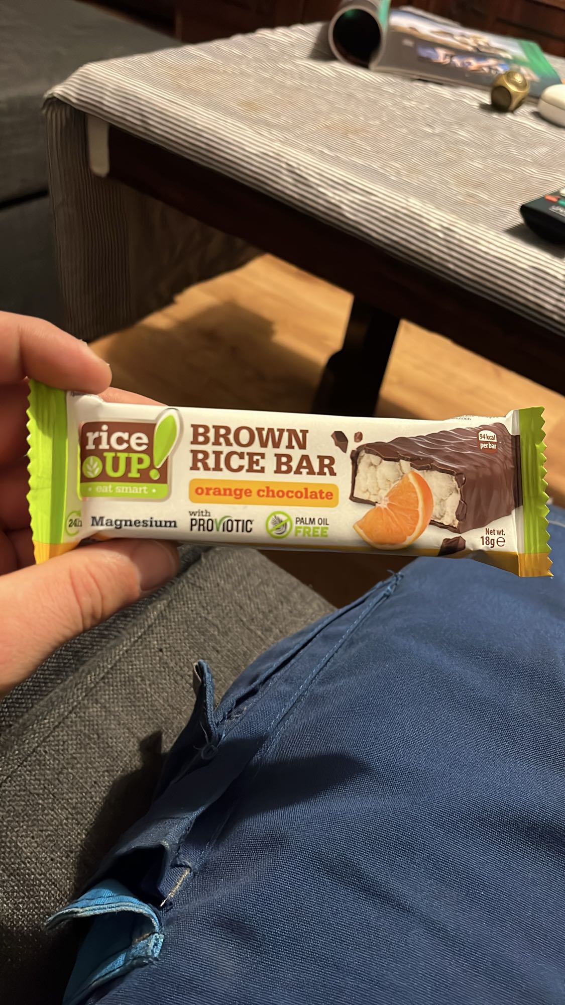 Брауни бар с портокал и шоколад