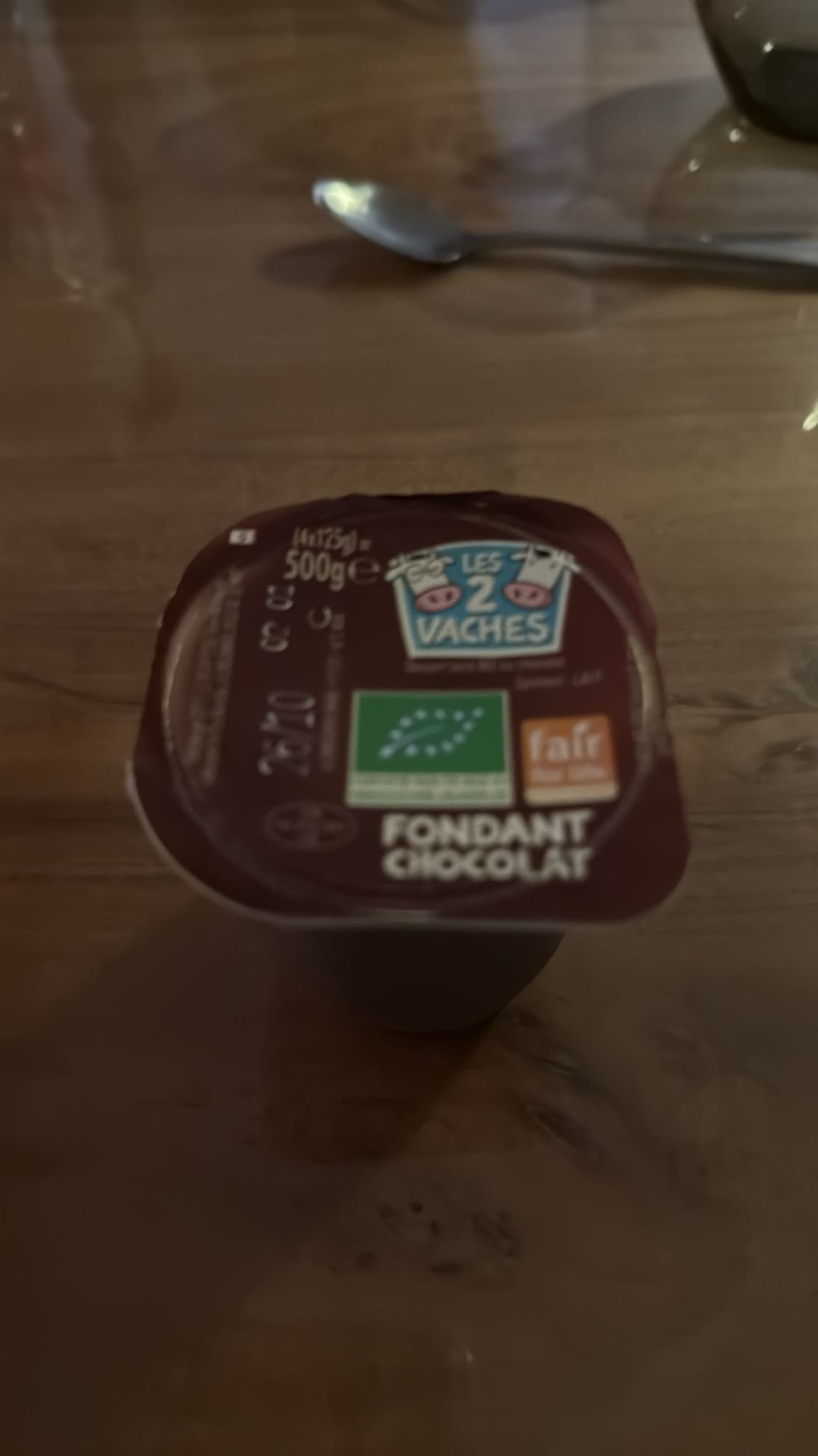 Fondant chocolat bio