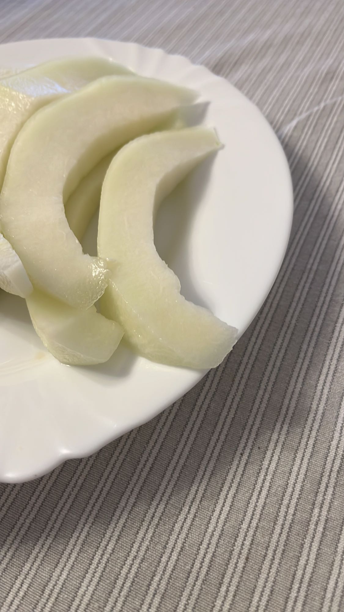 Sliced Honeydew Melon